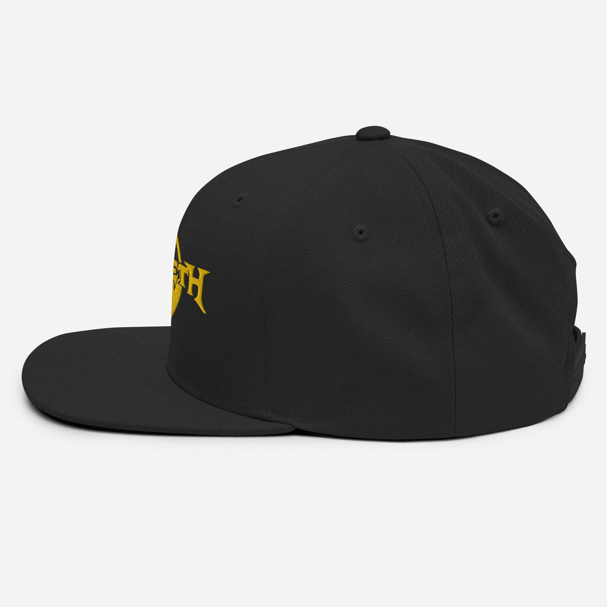 Megadeth Black Nuclear Snapback Hat [Apparel] - Image 4