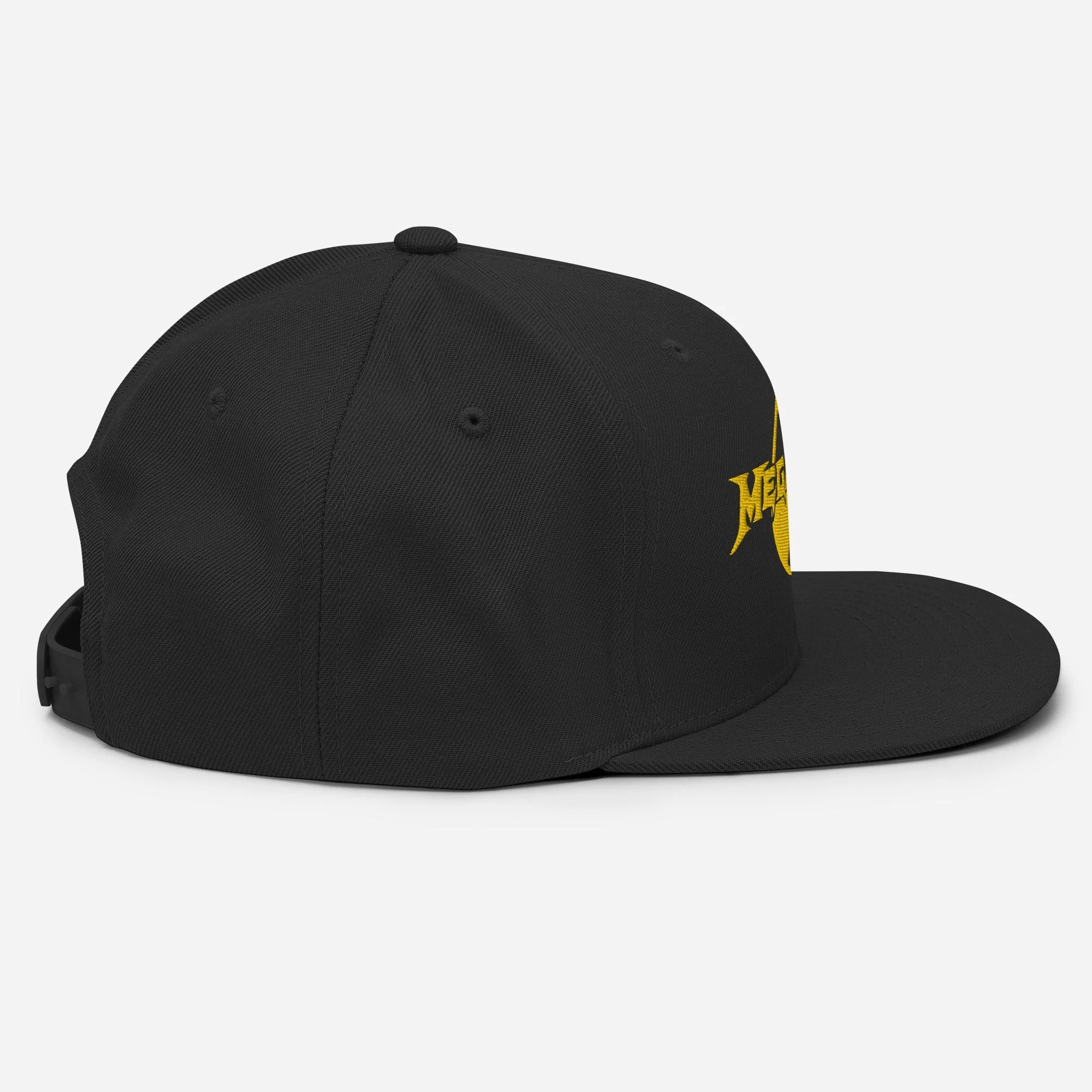 Megadeth Black Nuclear Snapback Hat [Apparel] - Image 6