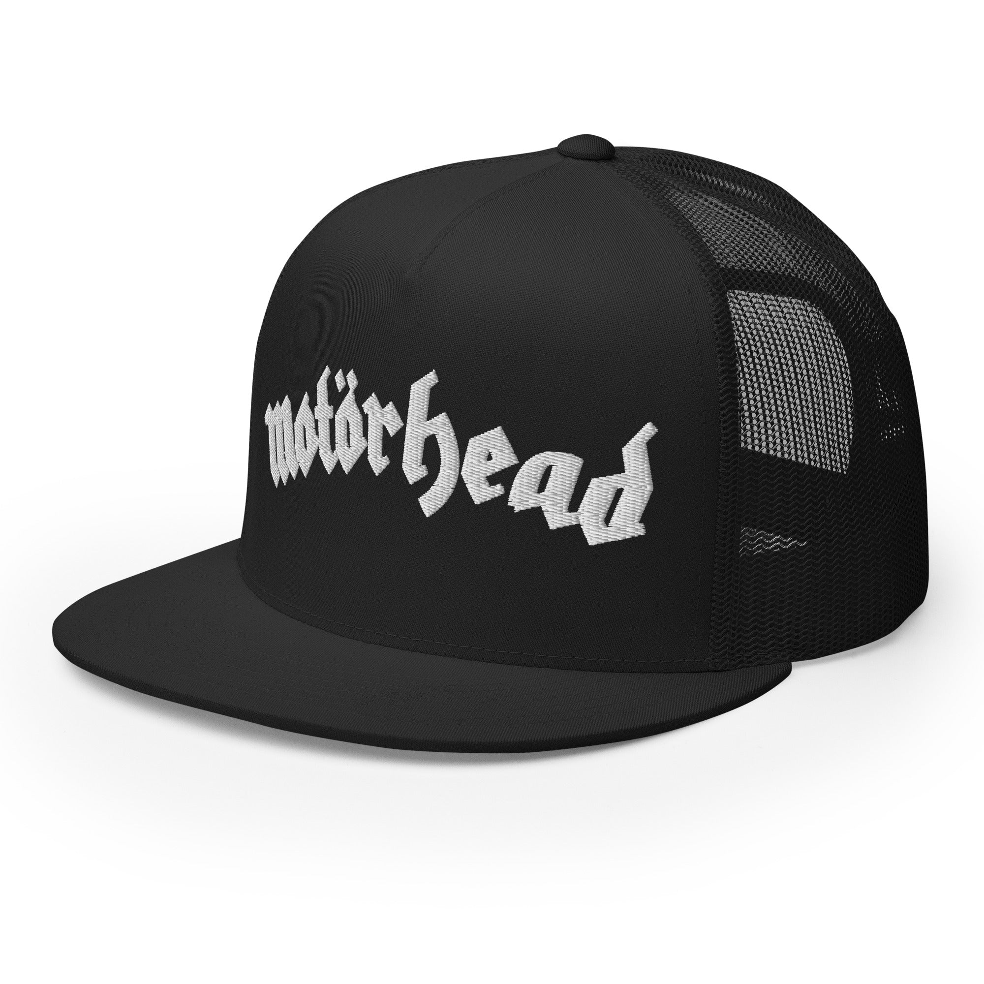 Motorhead Arched Logo Embroidered Trucker Hat [Apparel] - Image 4