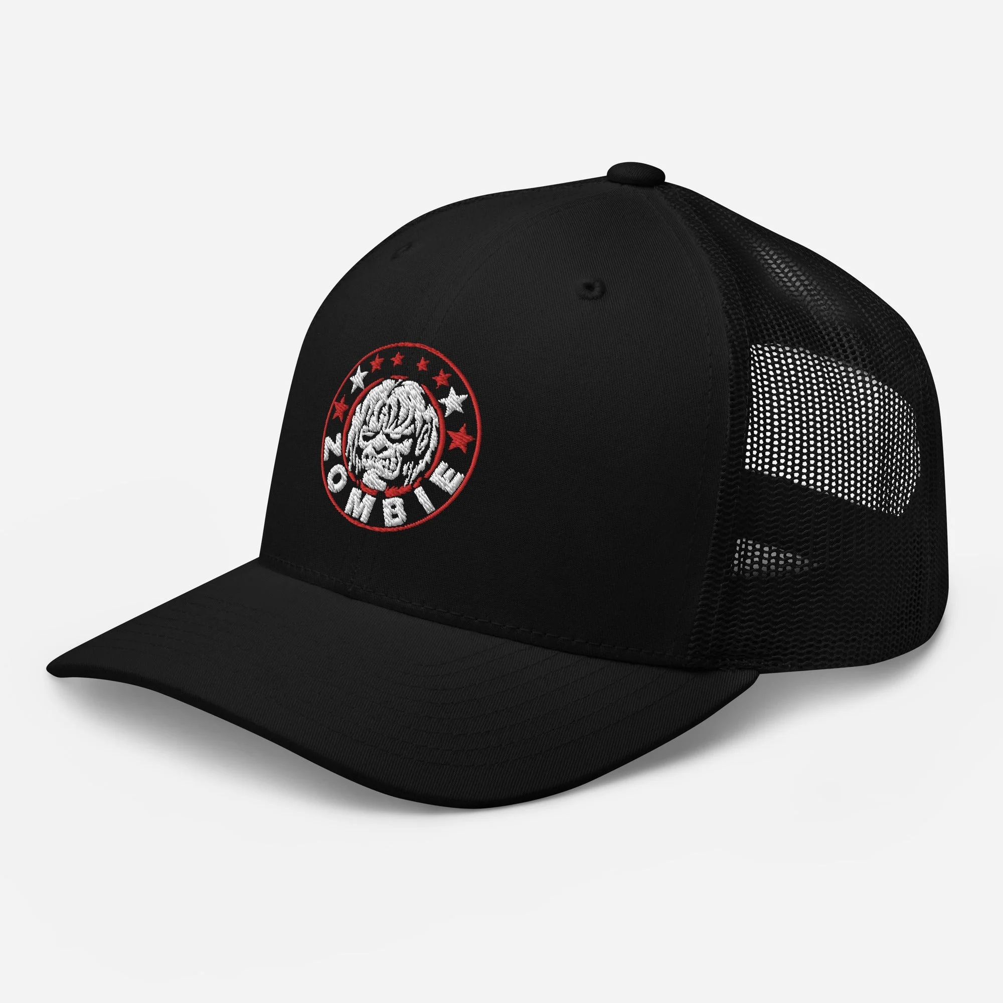 Rob Zombie Circle Logo Embroidered Trucker Hat [Apparel] - Image 4