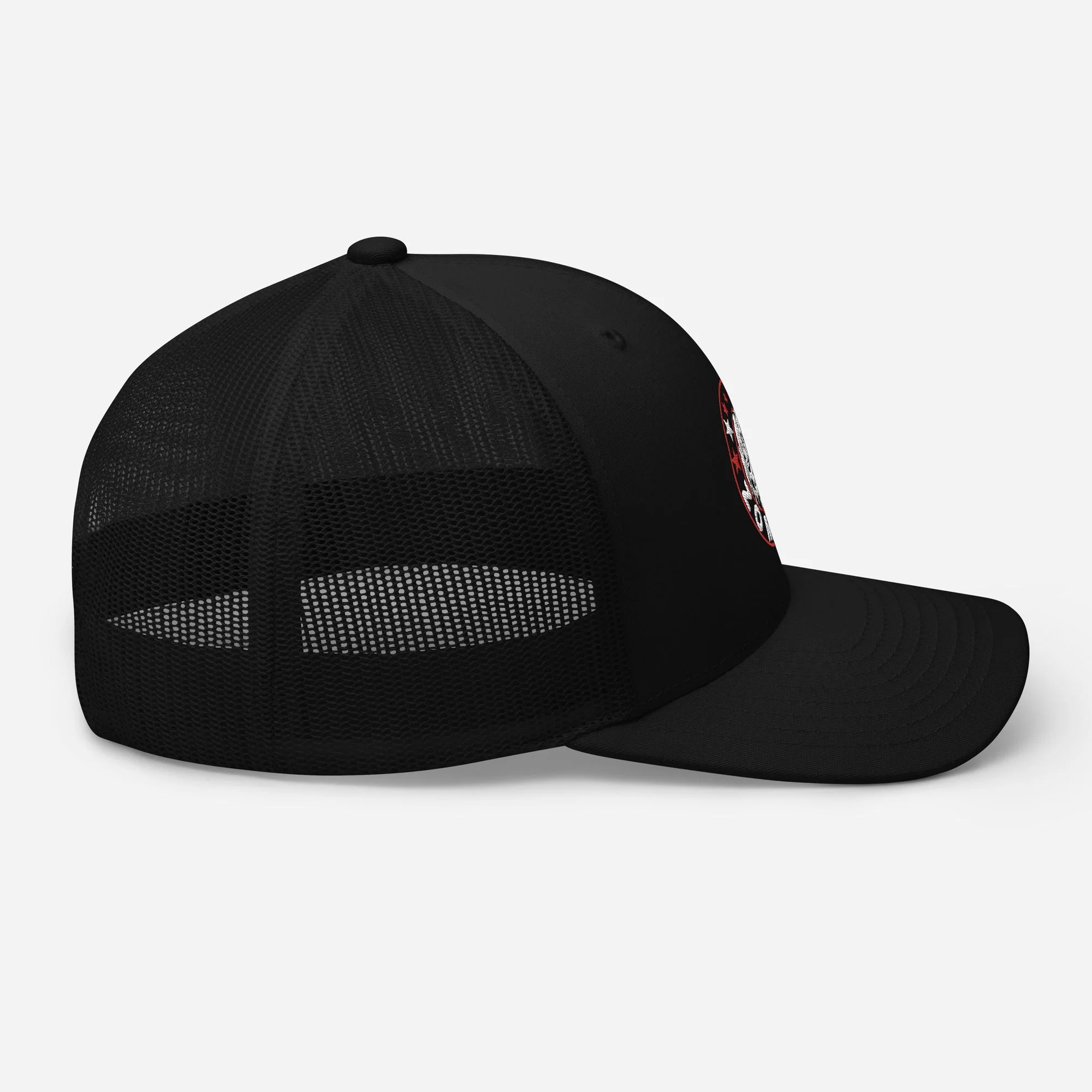 Rob Zombie Circle Logo Embroidered Trucker Hat [Apparel] - Image 5