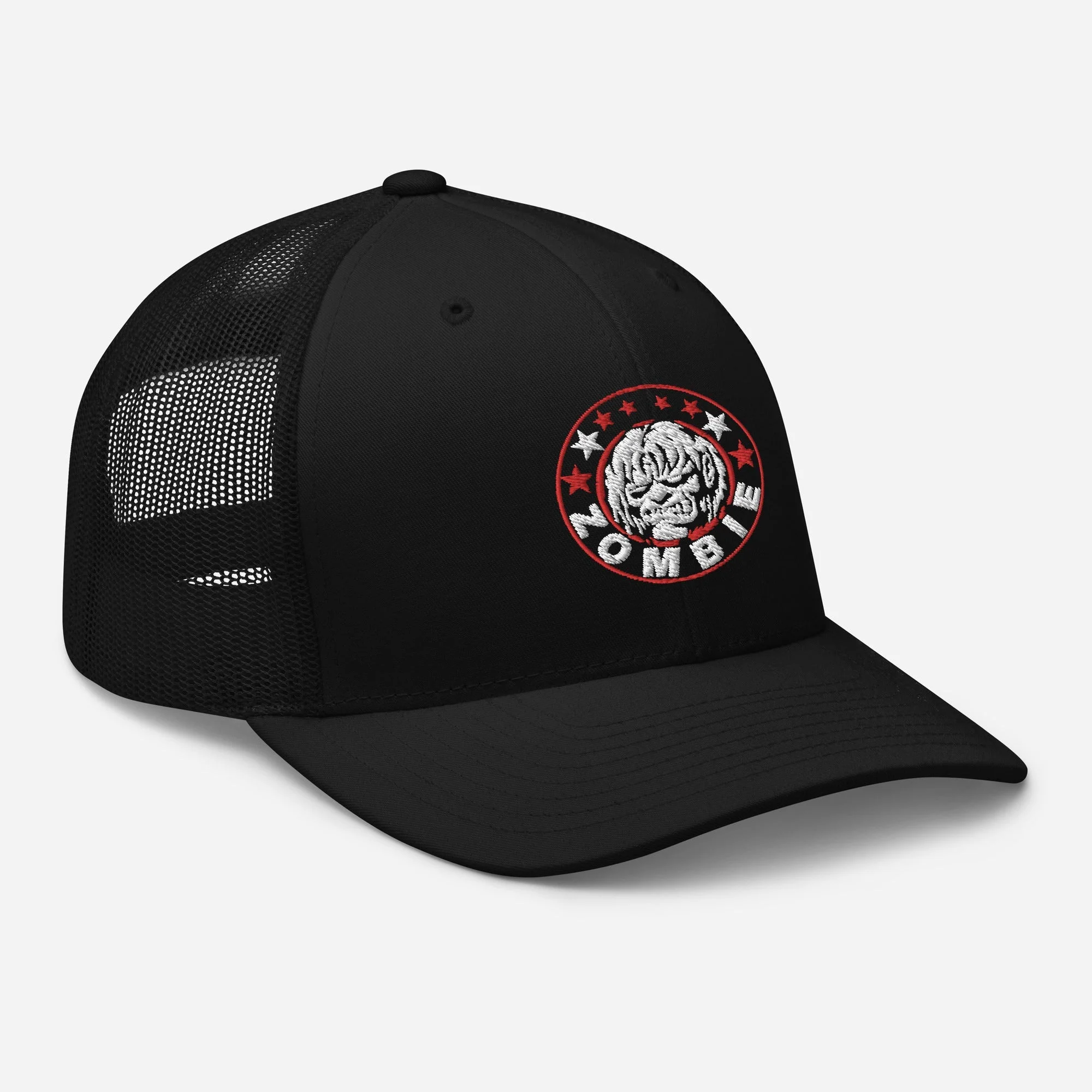 Rob Zombie Circle Logo Embroidered Trucker Hat [Apparel] - Image 6