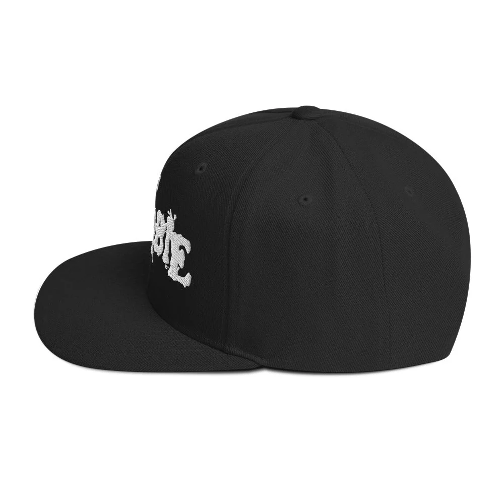 Rob Zombie Classic Logo Black Embroidered Snap Back Hat [Apparel] - Image 3