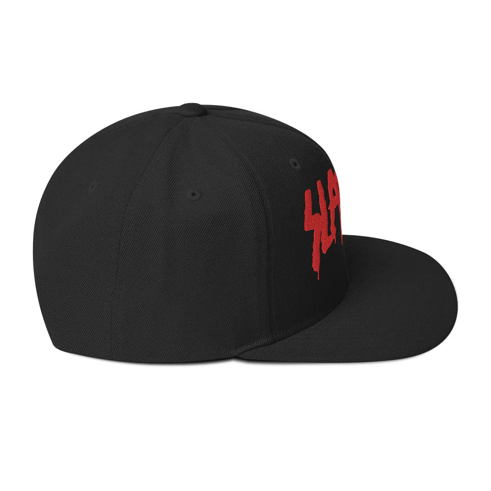 Slayer Drip Logo Embroidered Snapback Hat [Apparel] - Image 4
