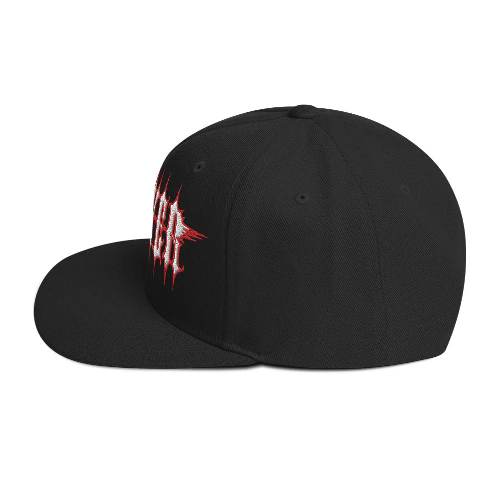 Slayer Electric Logo Embroidered Snapback Hat [Apparel] - Image 3