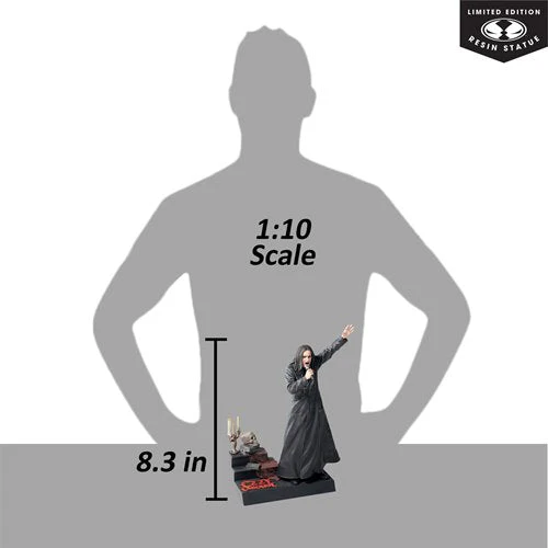 Music Maniacs Ozzy Osbourne 1:10 Scale Resin Statue - Image 3