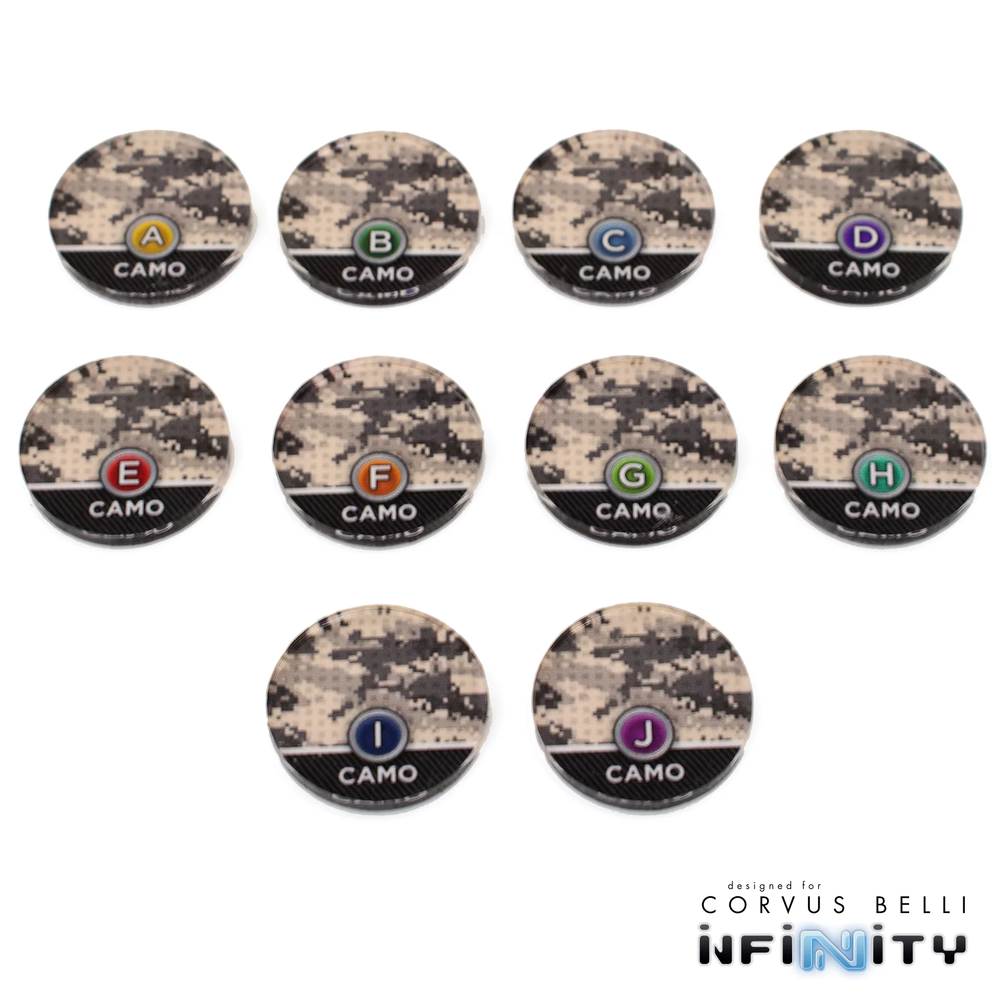 N4 Acrylic Camo Markers - Image 2