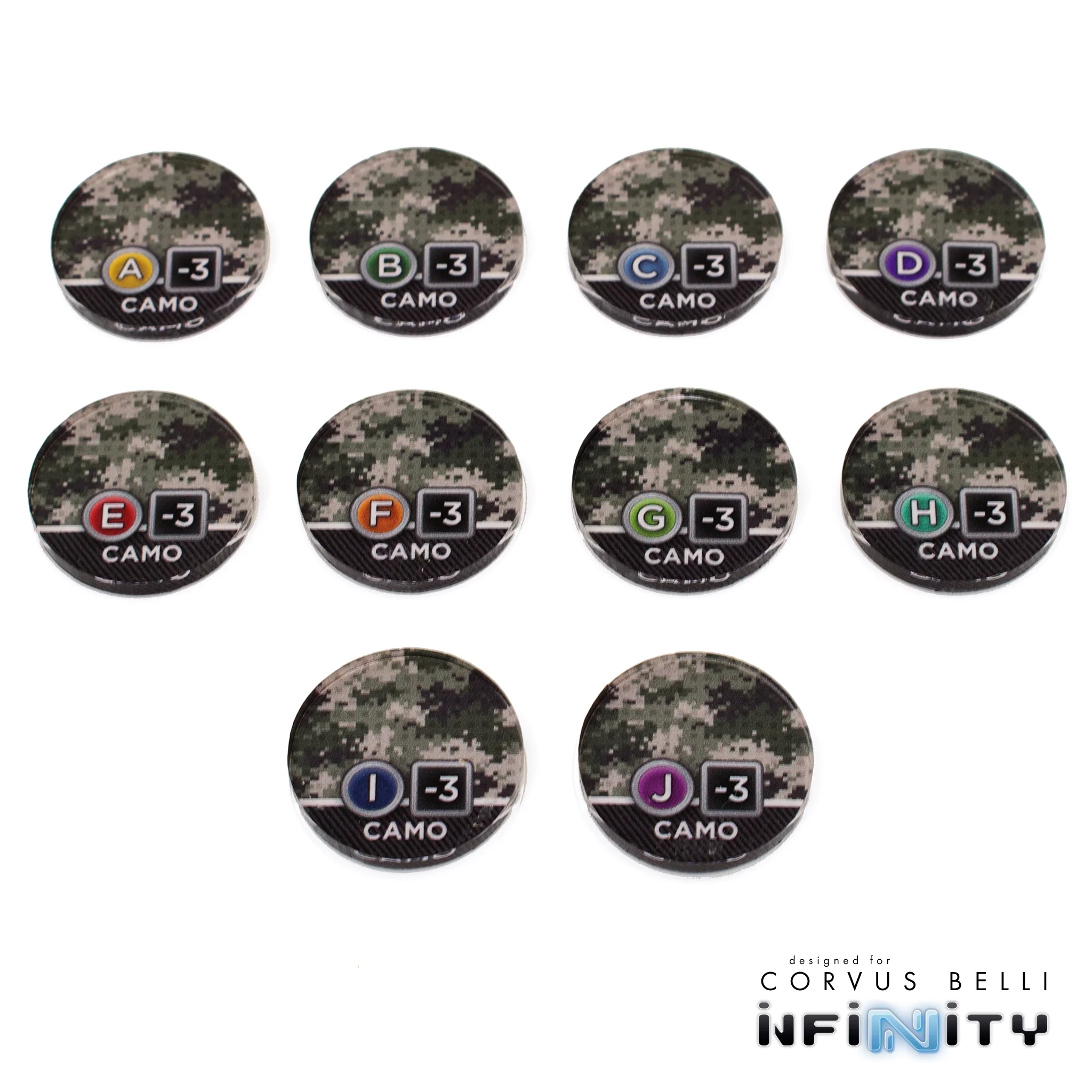 N4 Acrylic Camo Markers - Image 3