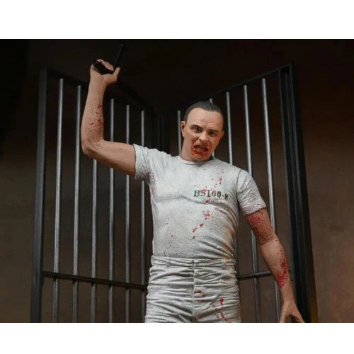 NECA Silence Of The Lambs Dr Hannibal Lecter Prison Escape 7-In Action Figure - Image 5
