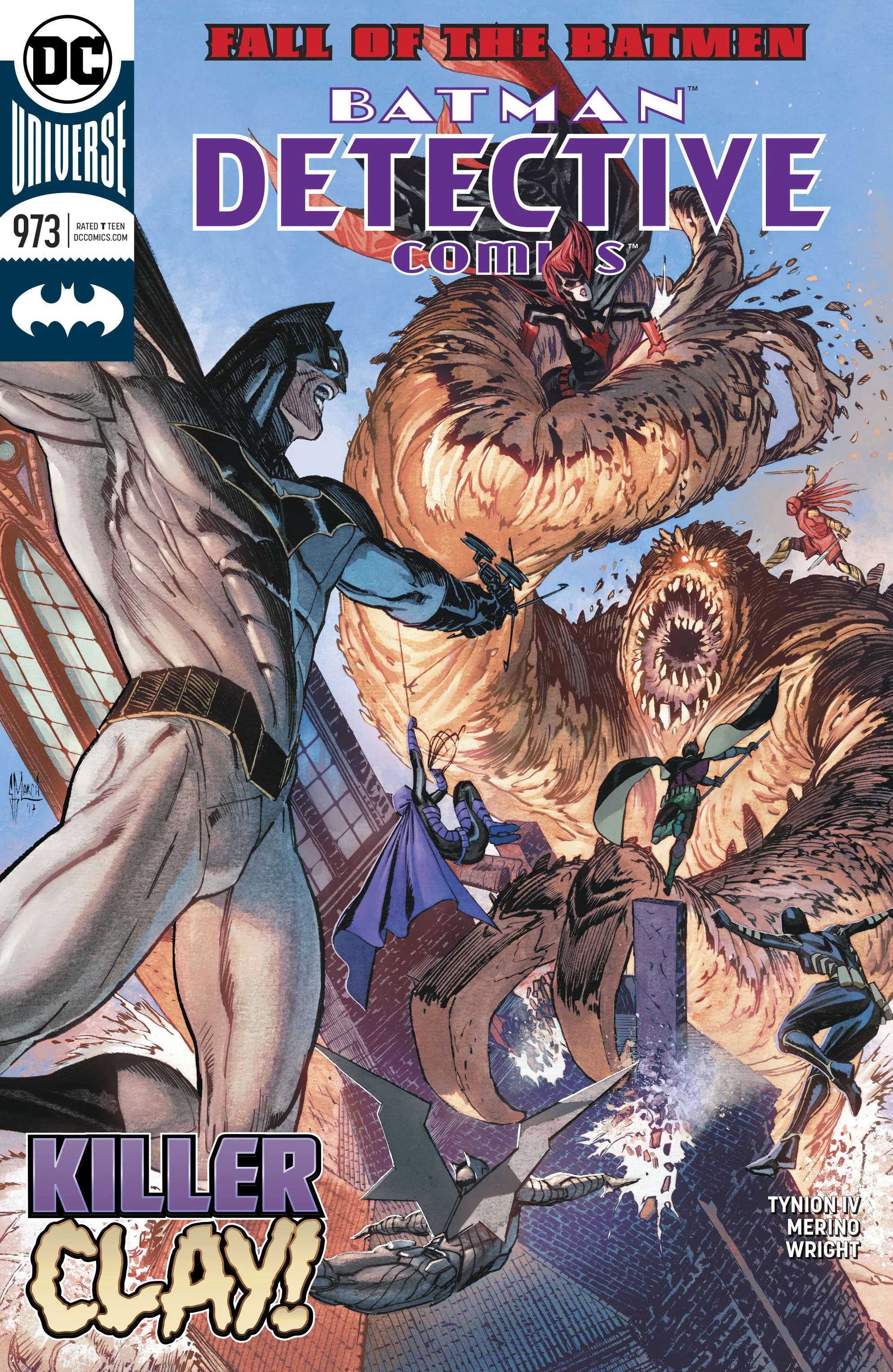 BATMAN DETECTIVE COMICS #973 A DC 2018 NM GUILLEM MARCH