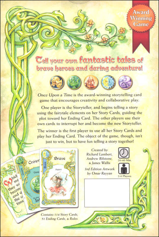Once Upon a Time: Storytelling Card Game - 3rd Edition - Image 2
