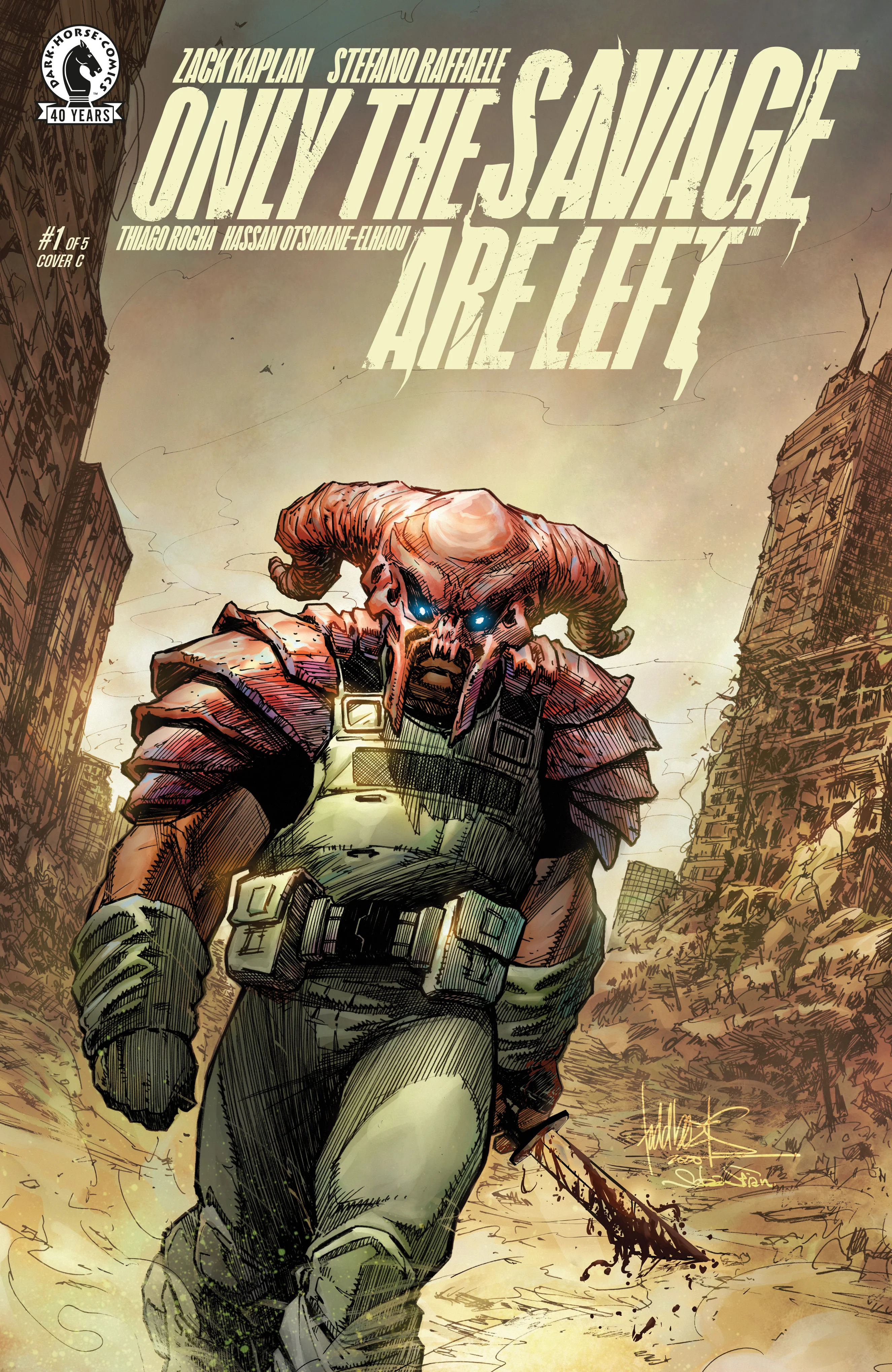 Only The Savage Are Left #1 A1 Cover Set Of 4 1:20 (06/03/2026) Dark Horse - Image 4