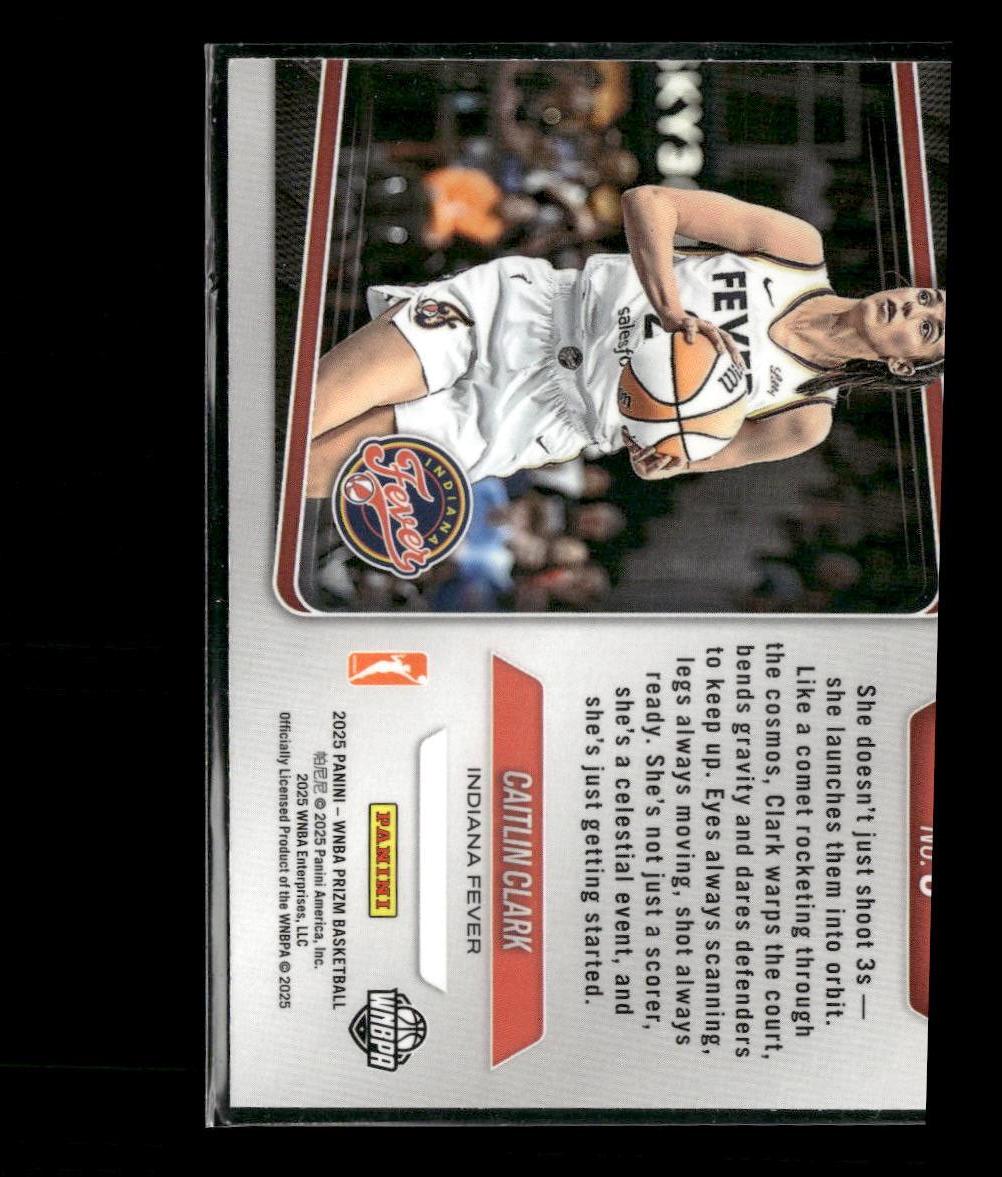 Panini Prizm Top Tier Caitlin Clark #8 - Image 2