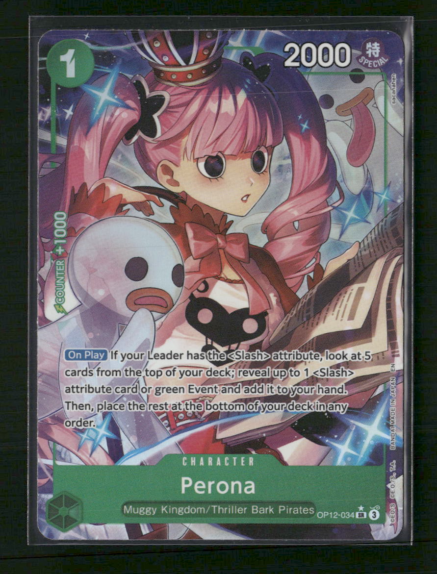 Perona (Alternate Art) #OP12-034 SR - One Piece Legacy of the Master