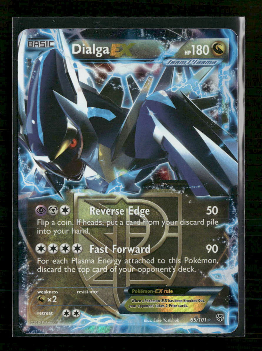 Plasma Blast Dialga EX (Team Plasma) #65/101