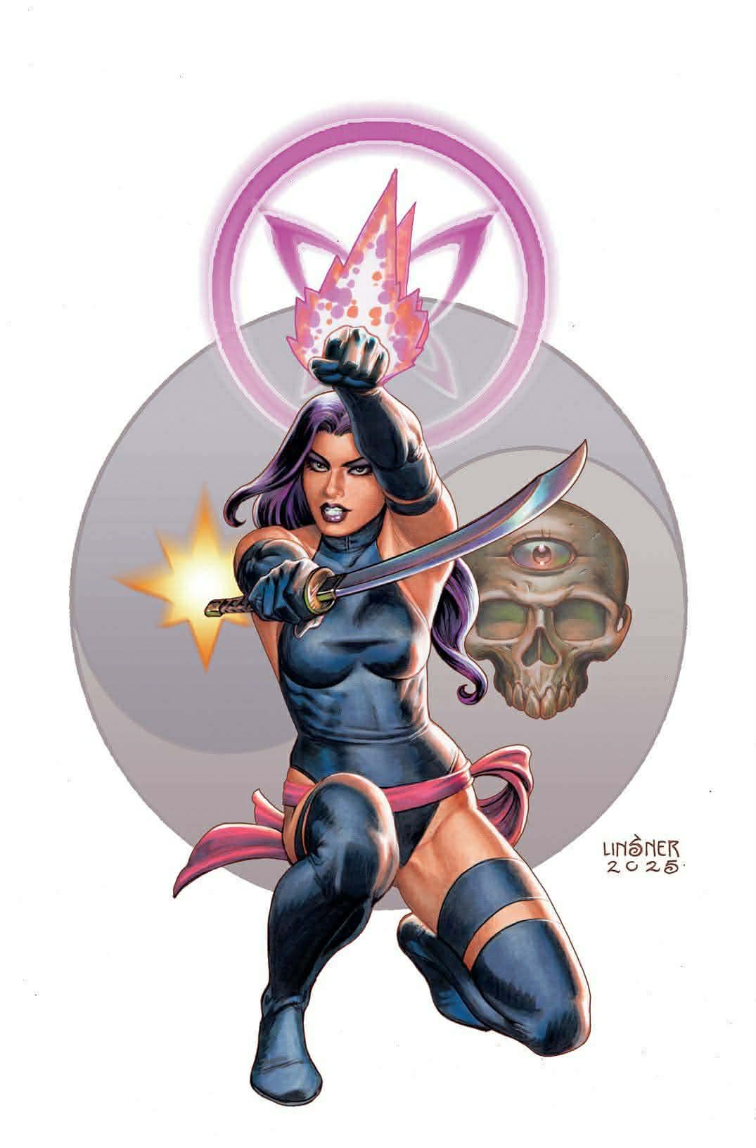 PSYLOCKE: NINJA #1 Joseph Michael Linsner Exclusive - Image 2