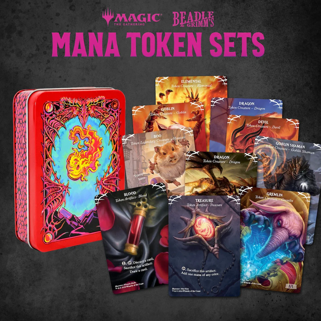 Red Mana Token Set (MTG) - Image 2
