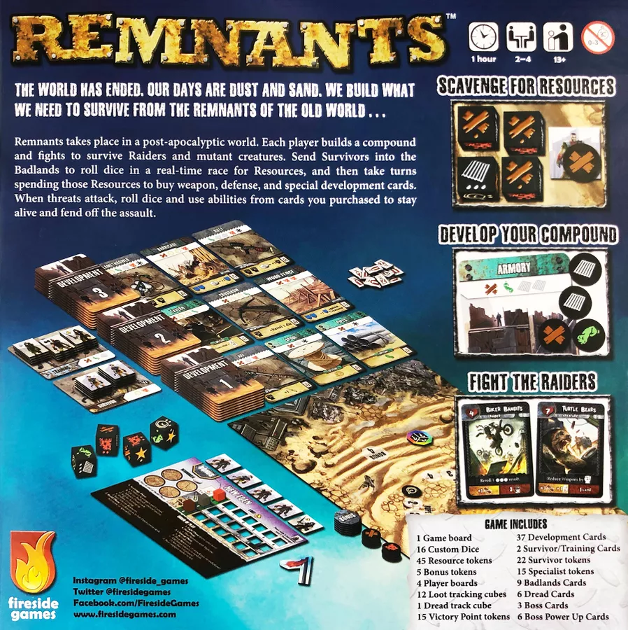 Remnants Post-Apocalyptic Survival Board Game - Image 7
