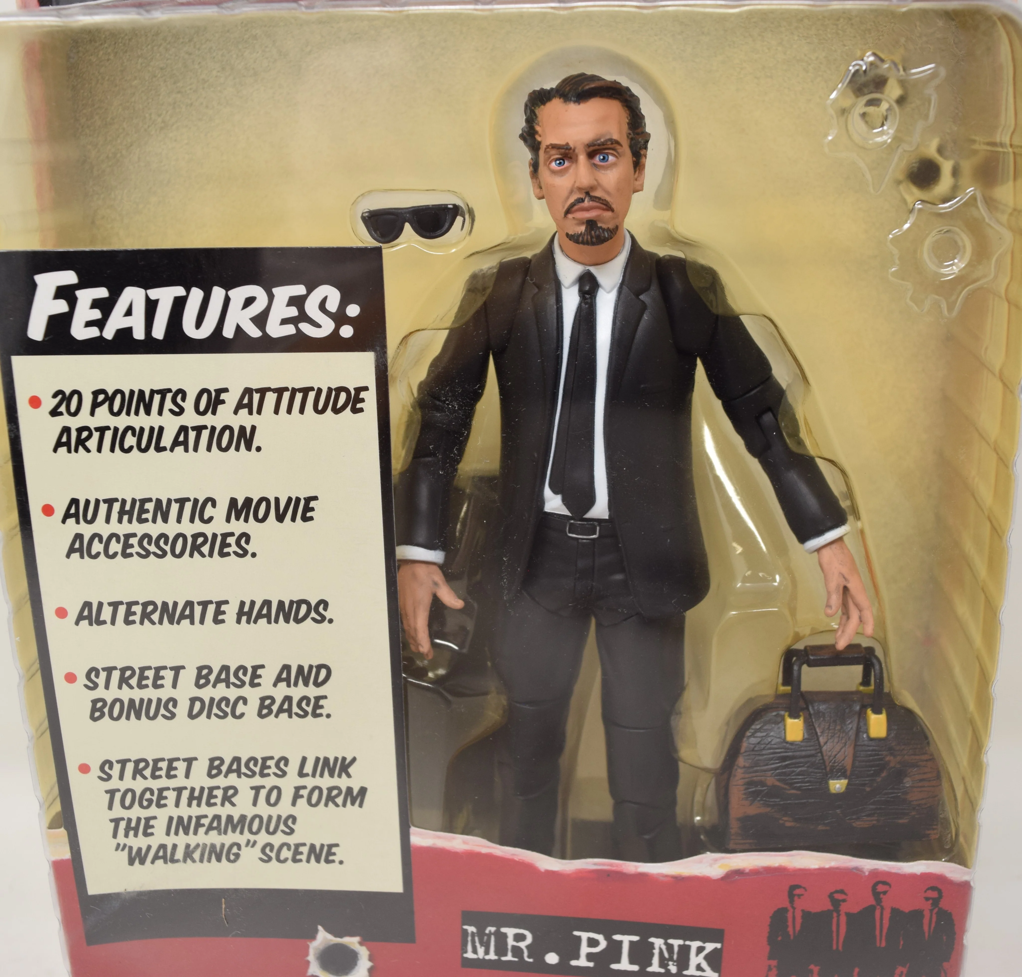 Reservoir Dogs Mr. Pink Action Figure Mezco Toys MOC New - Image 2