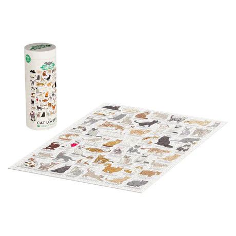 Ridley's Games Puzzles: Jigsaw Puzzle - 1000 Pieces - Cat Lover's - Image 2