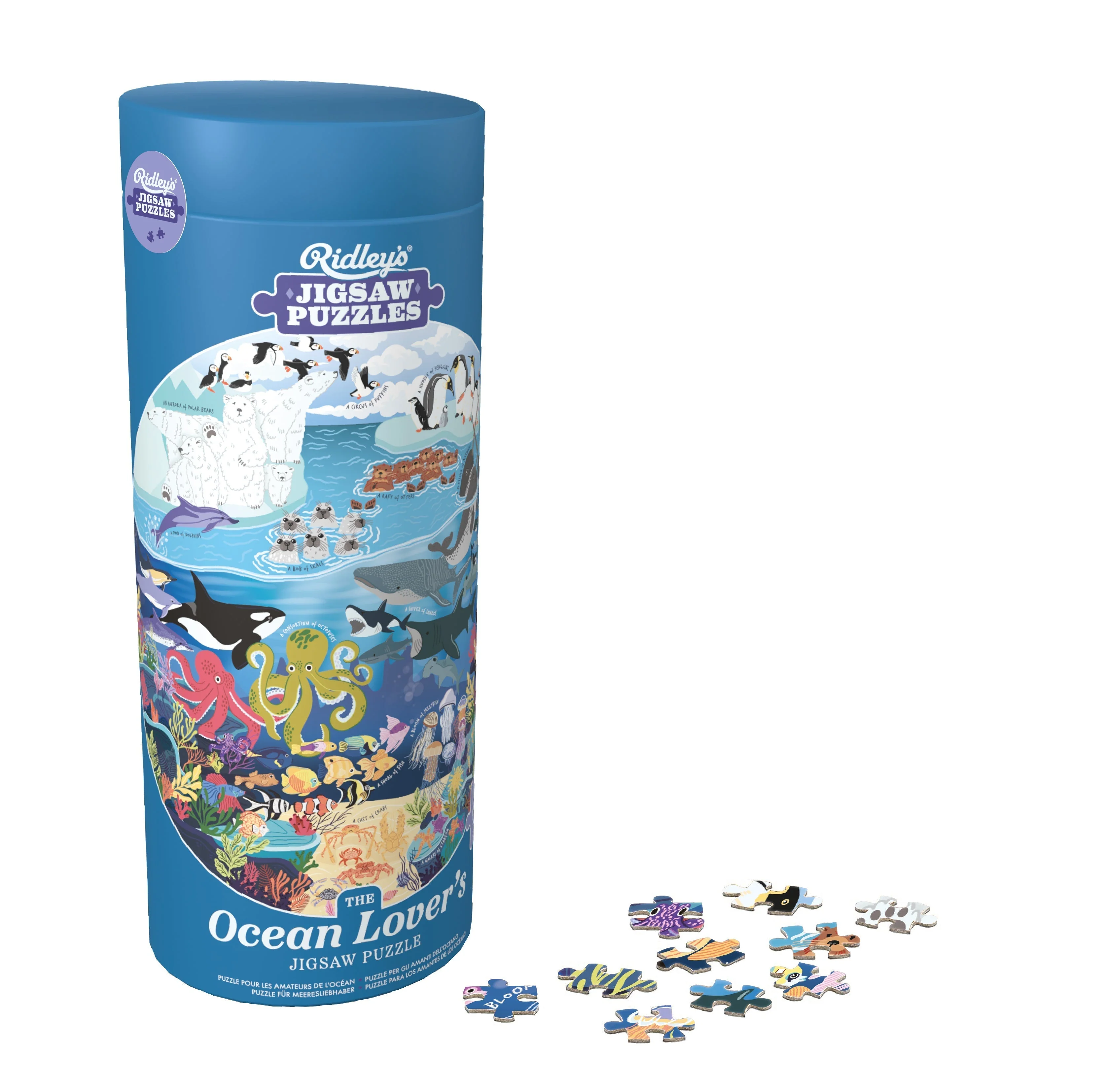 Ridley's Games Puzzles: Jigsaw Puzzle - 1000 Pieces - Ocean Lover's - Image 2