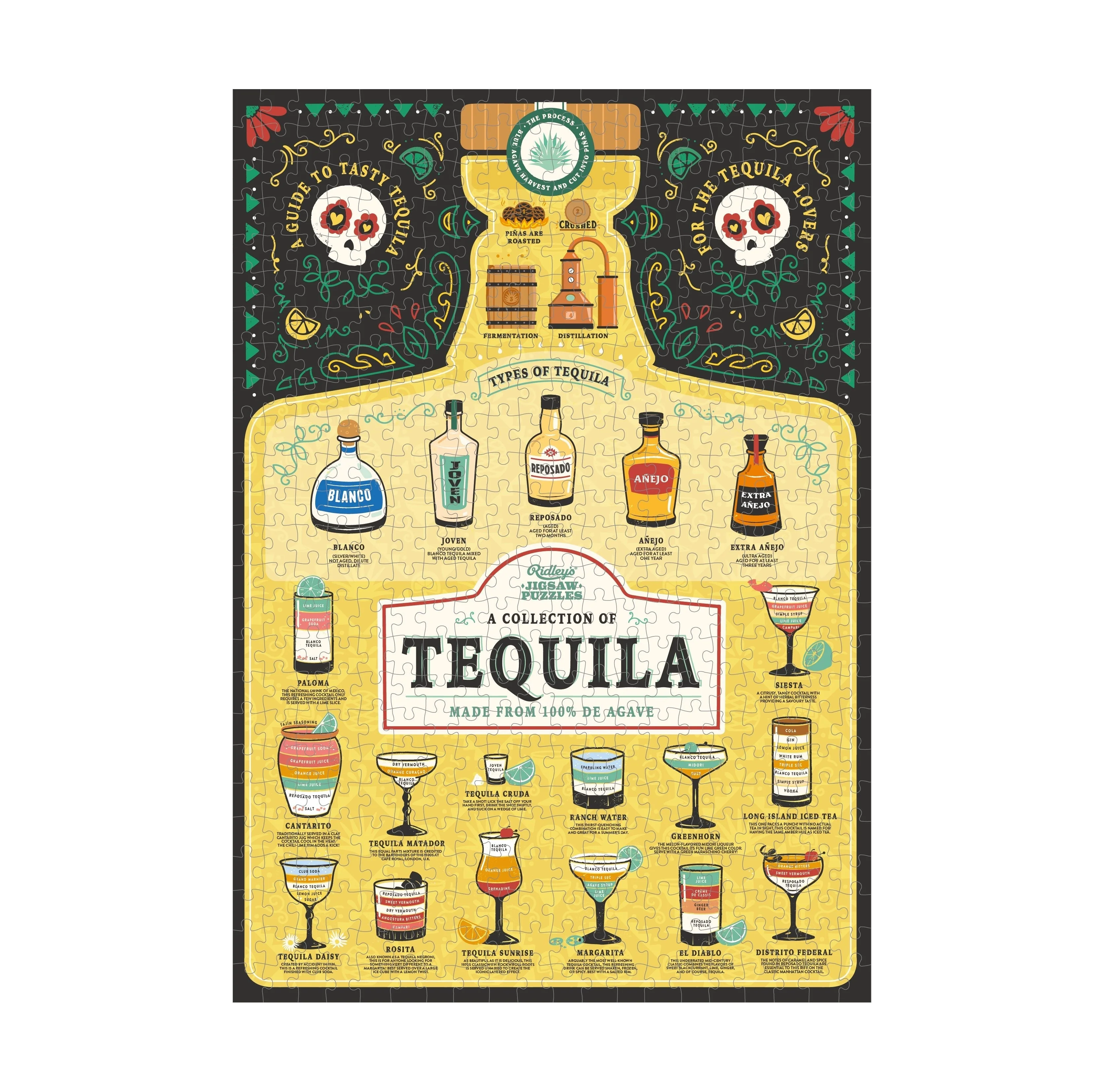 Ridley's Games Puzzles: Jigsaw Puzzle - 500 Pieces - Tequila Lover's - Image 4