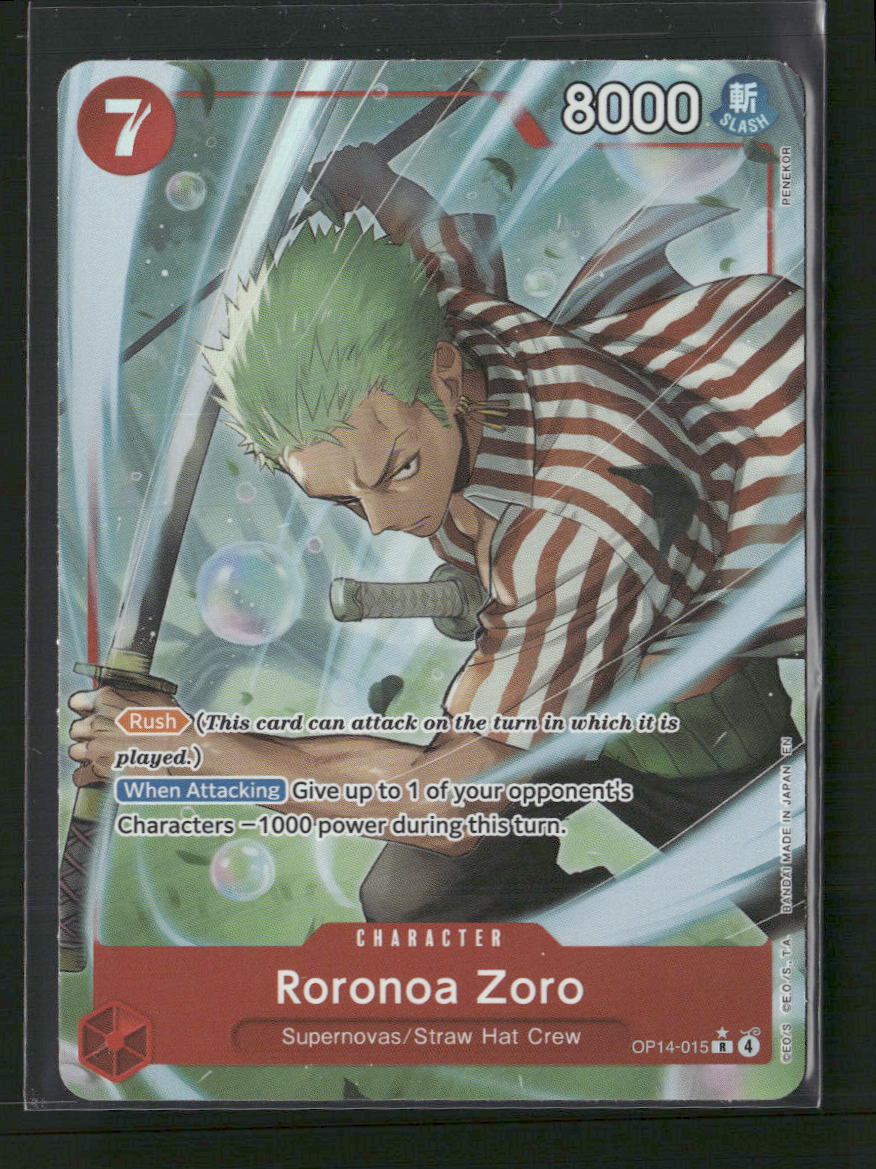 Roronoa Zoro - OP14-015 (Alternate Art) #OP14-015 - One Piece