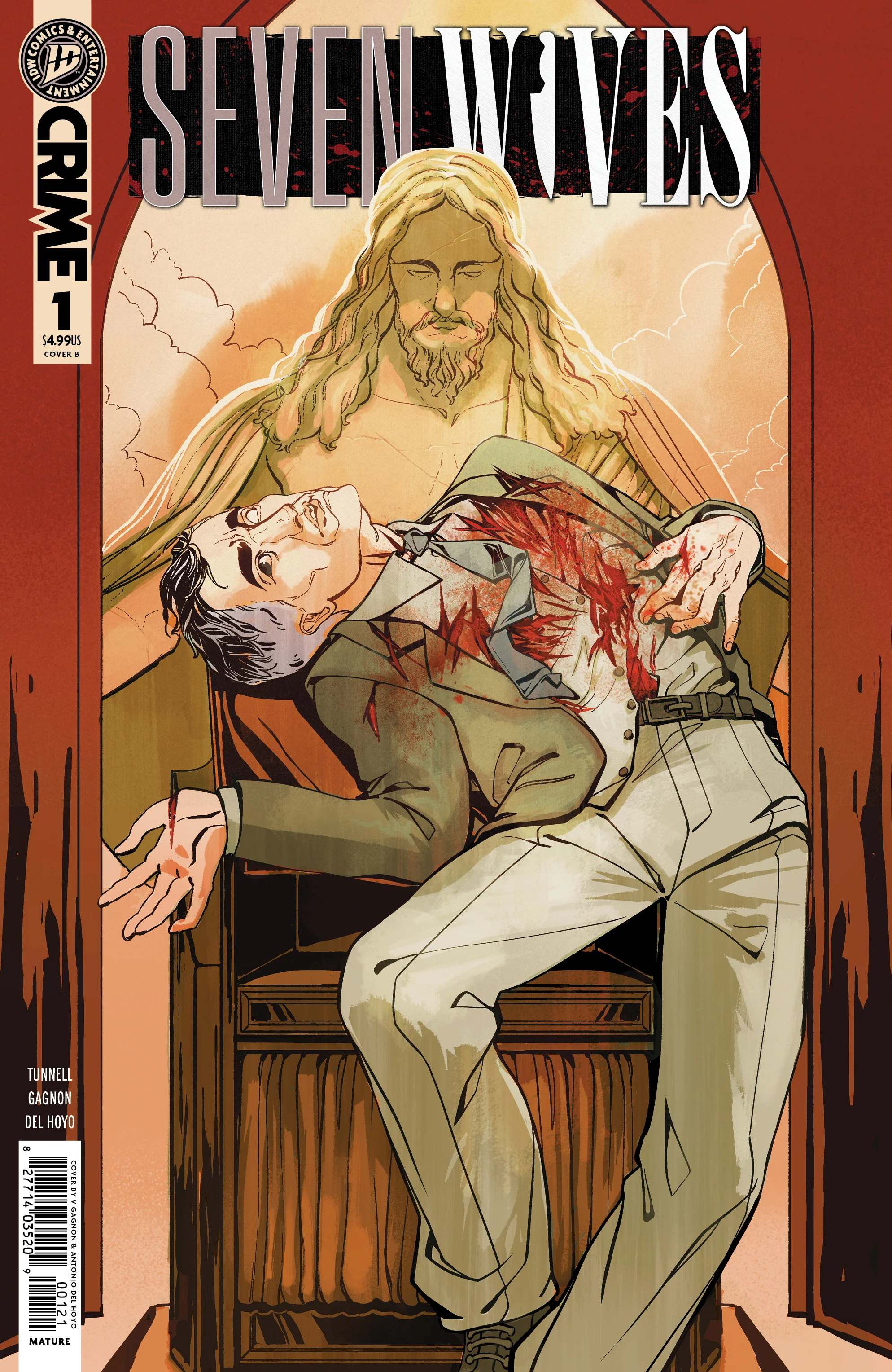 Seven Wives #1 A1 Cover Set Of 4 1:15 1:25 (05/20/2026) Idw - Image 3