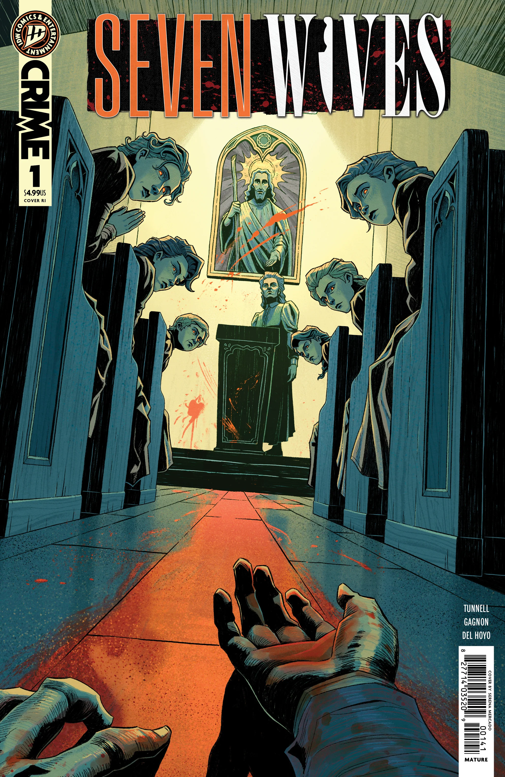 Seven Wives #1 A1 Cover Set Of 4 1:15 1:25 (05/20/2026) Idw - Image 5