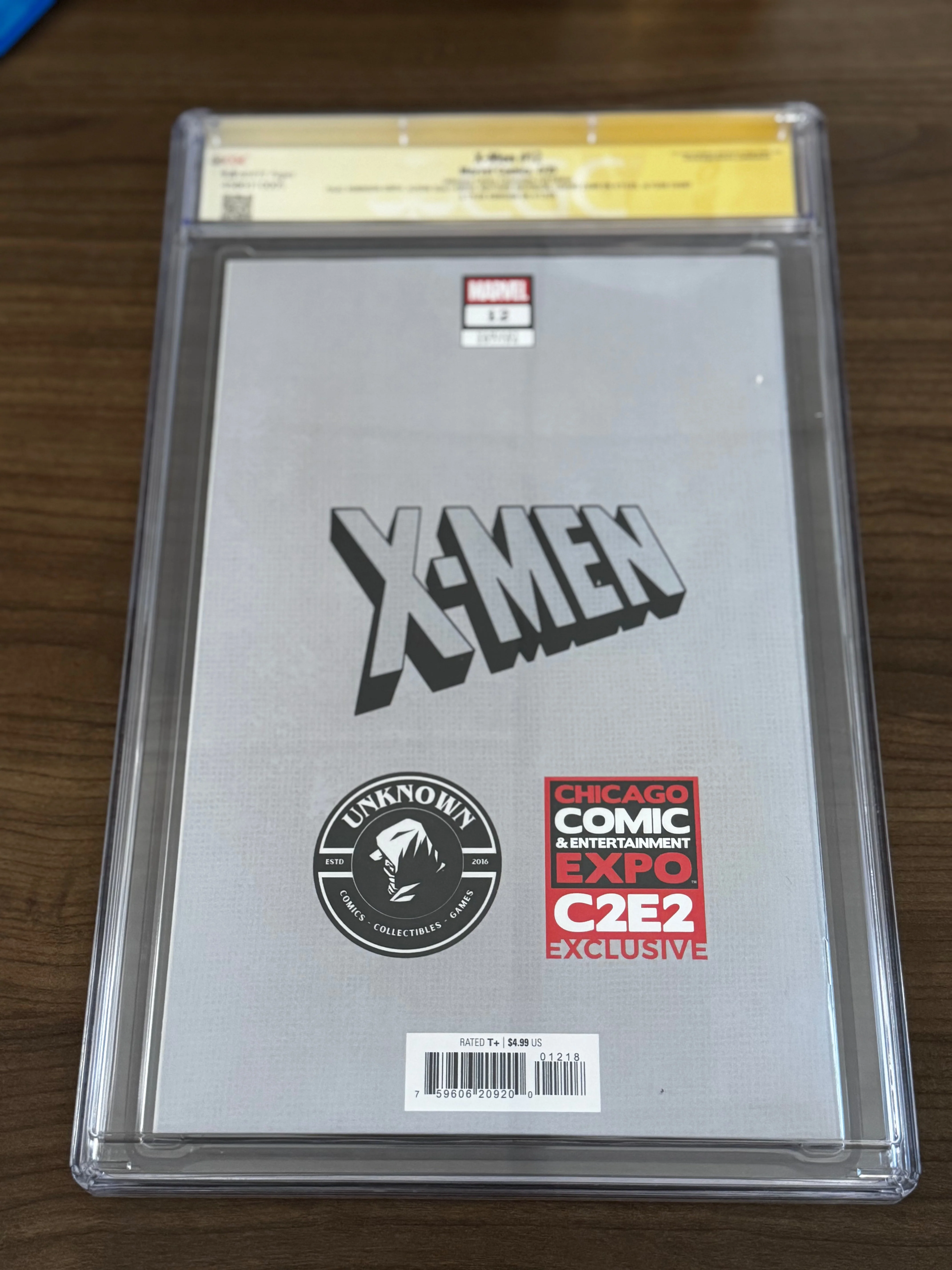 [SIGNED CGC 9.8 YELLOW LABLE] [16 TIMES SIGNED] X-Men #12 Unknown Comic Tyler Kirkham C2E2 2025 Exclusive Var [IN STOCK] - Image 2