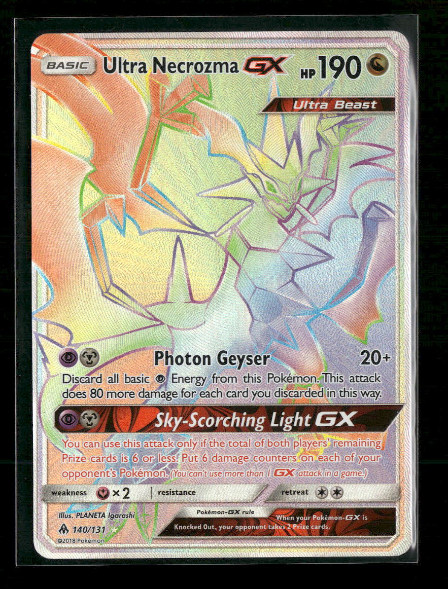 SM - Forbidden Light Ultra Necrozma GX (Secret) #140/131