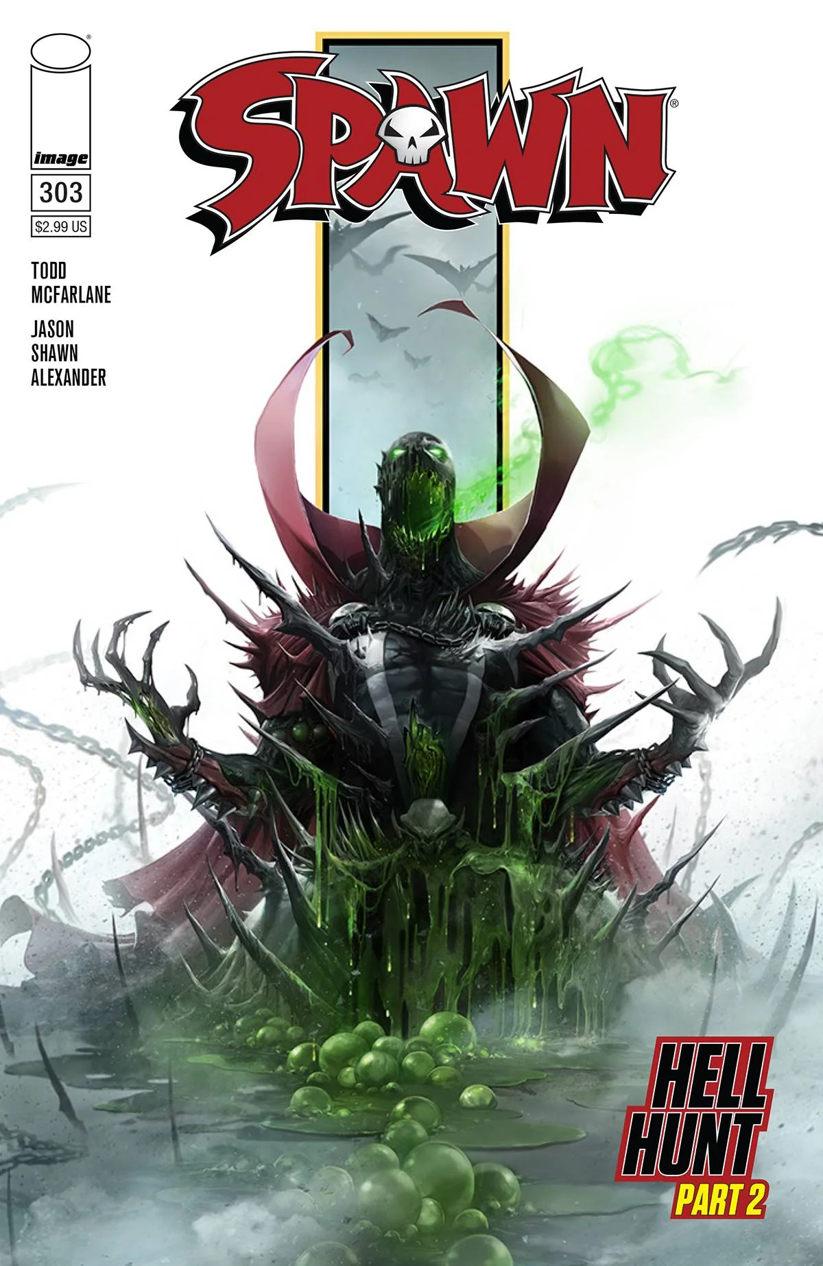 Spawn #303 A Image 2019 NM+ 9.6 Francesco Mattina Todd McFarlane