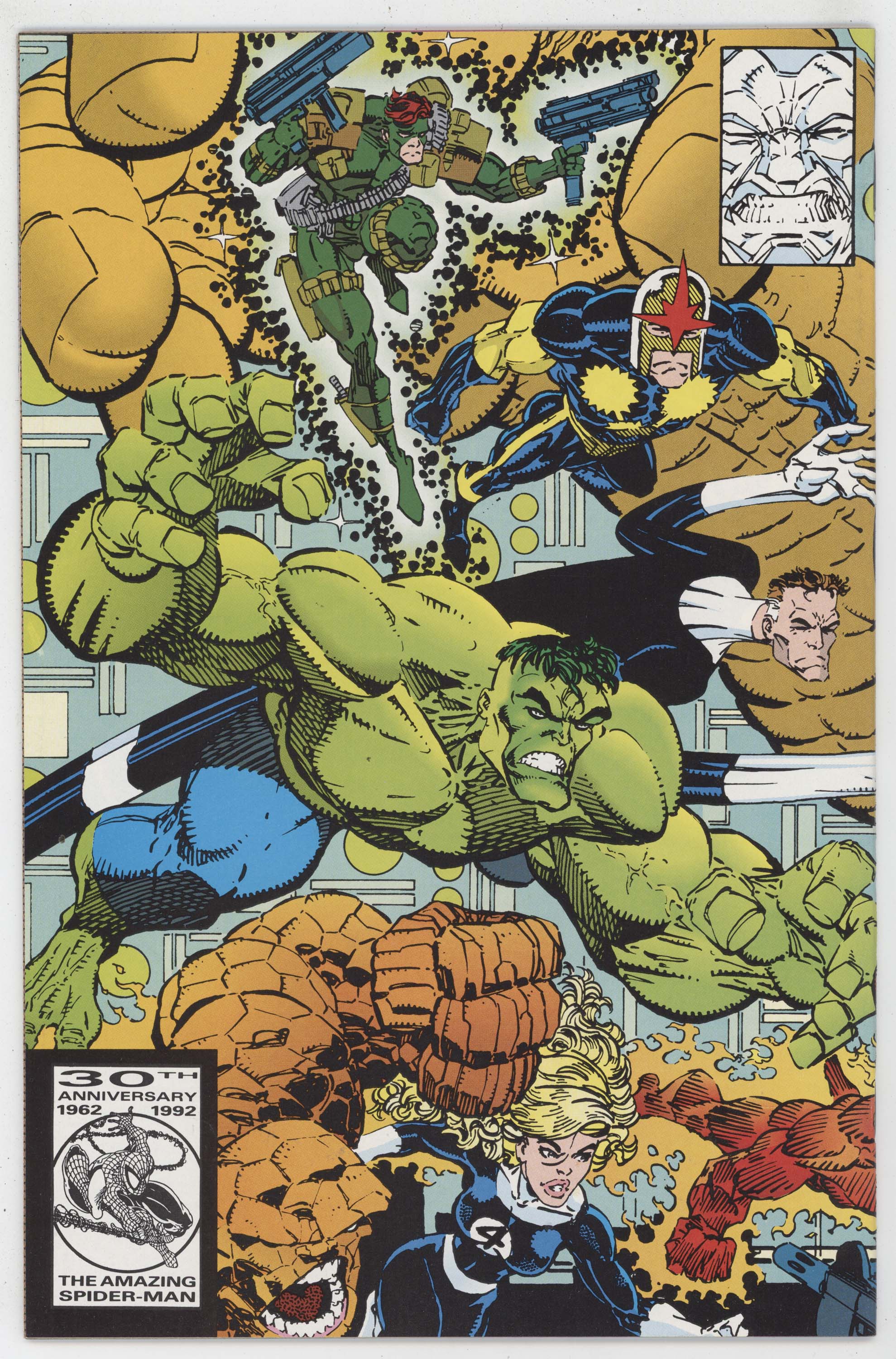 Spider-Man 23 Marvel 1992 NM Erik Larsen Hulk Ghost Rider Deathlok - Image 2