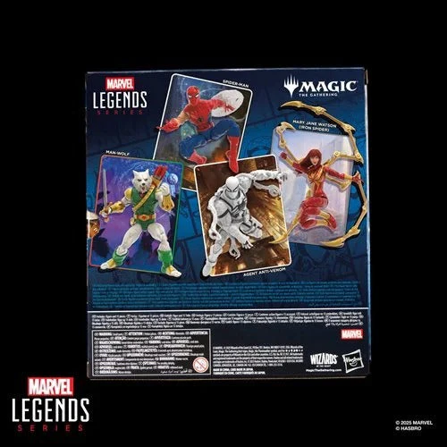Spider-Man Marvel Legends Series Magic: The Gathering Agent Anti-Venom 6-Inch Action Figure and Card - Image 14