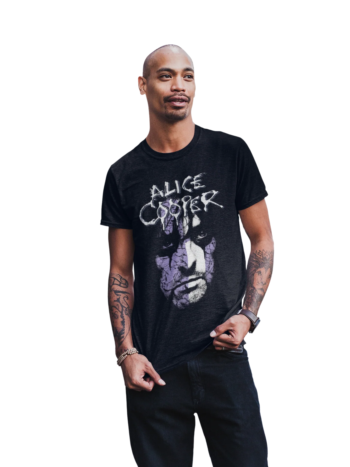 Alice Cooper - Early 2000s Vintage Jumbo Print T-Shirt [Apparel] - Image 2