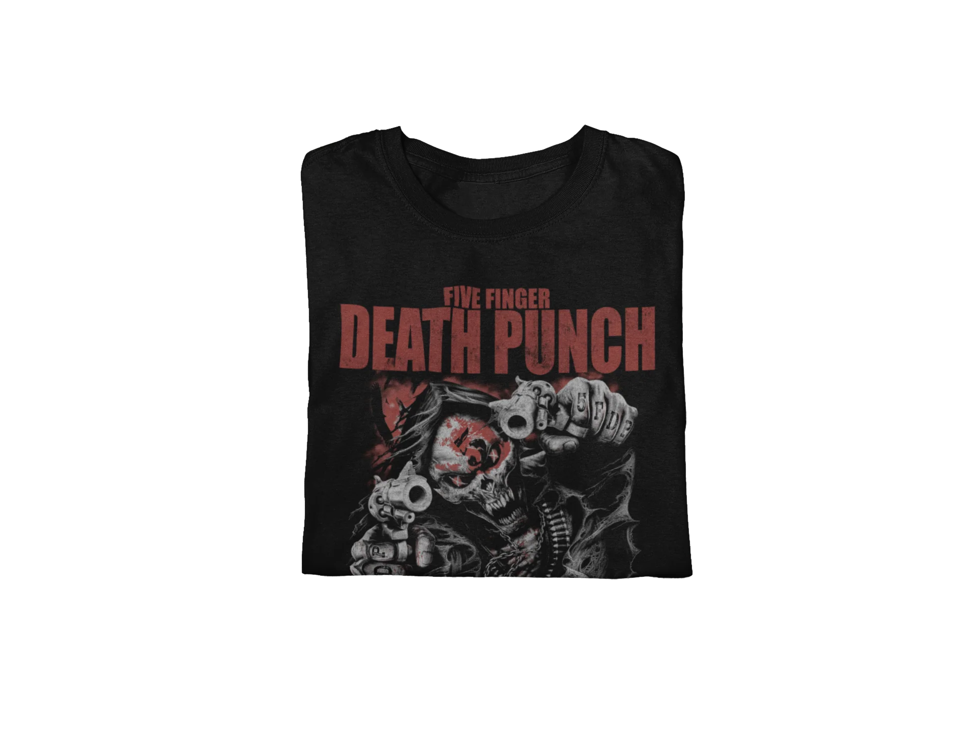 Five Finger Death Punch - Both Barrels Jumbo Print T-Shirt [Apparel] - Image 3