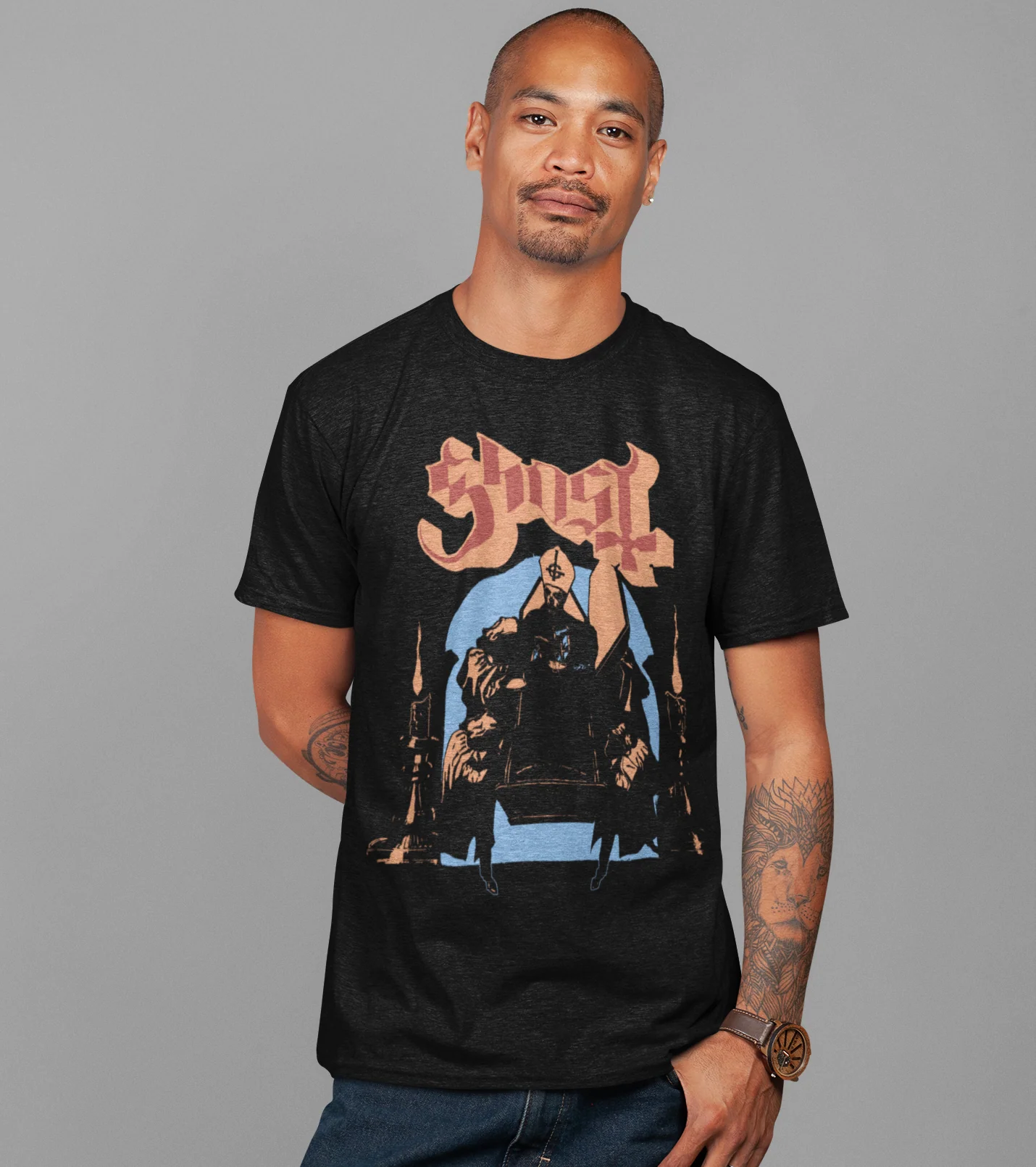 Ghost - Darkness Jumbo Print T-Shirt [Apparel] - Image 2