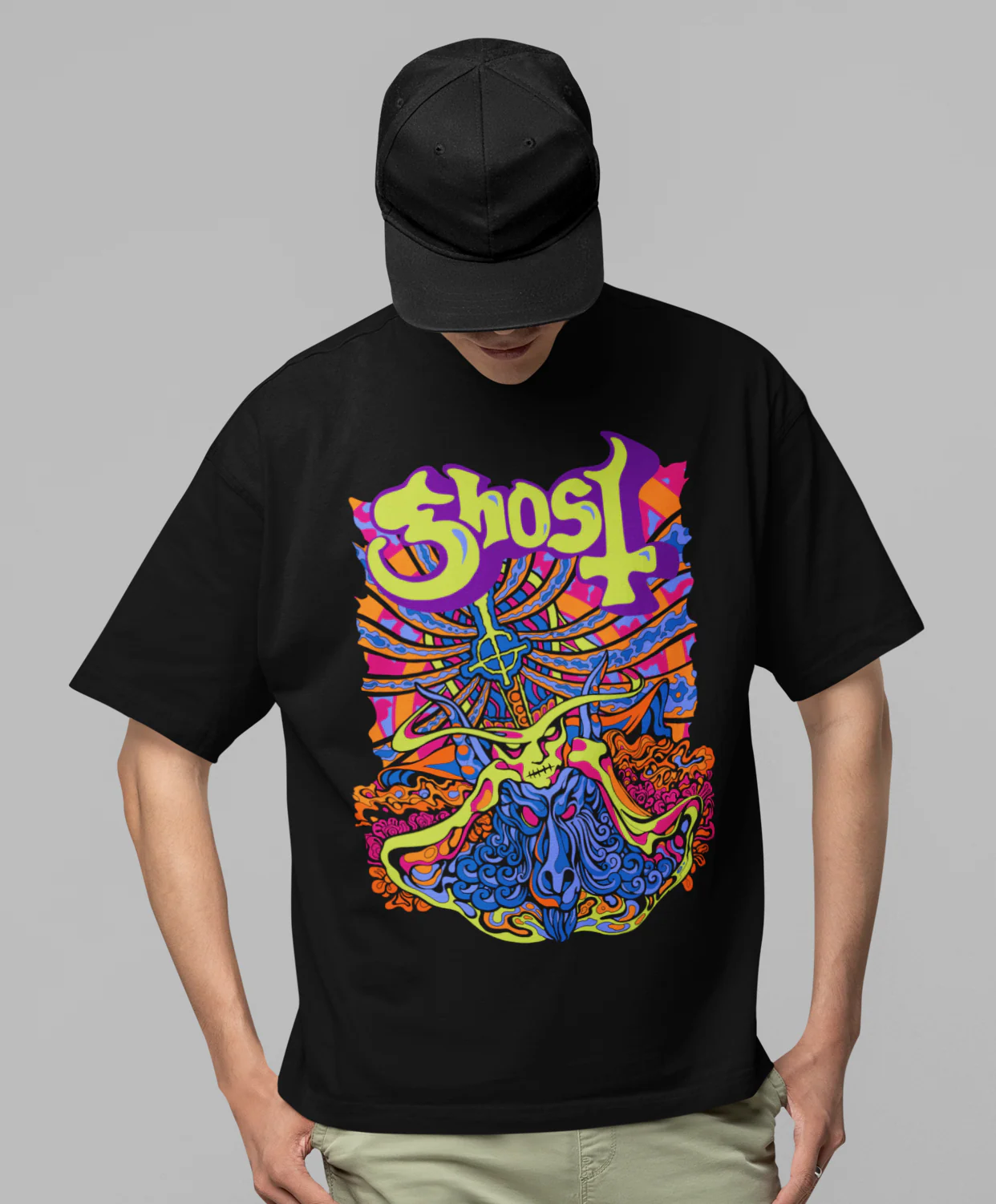 Ghost - Stained Glass Jumbo Print T-Shirt [Apparel] - Image 2