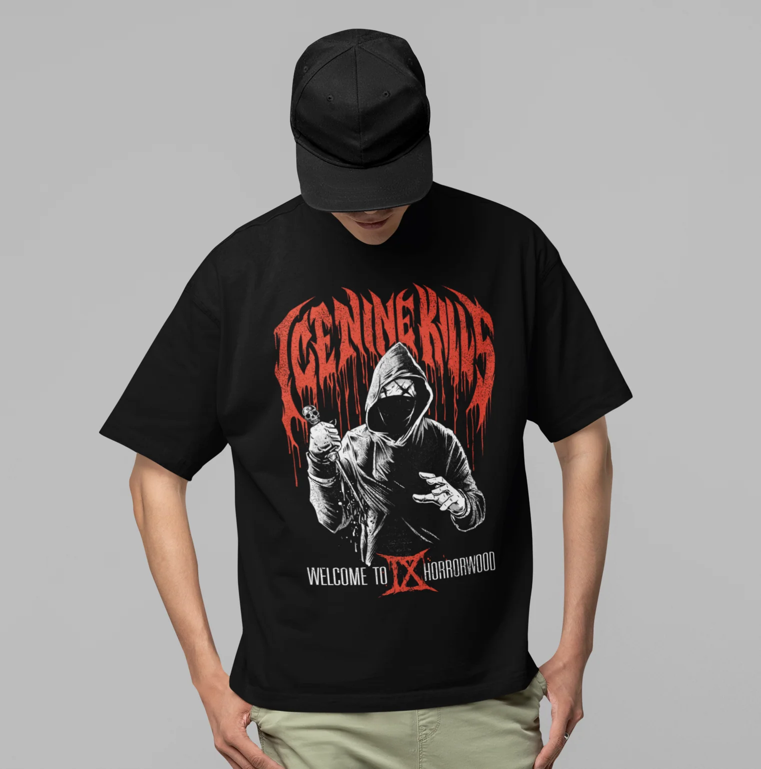 Ice Nine Kills Ix Horrorwood Jumbo Print T-shirt [Apparel] - Image 2