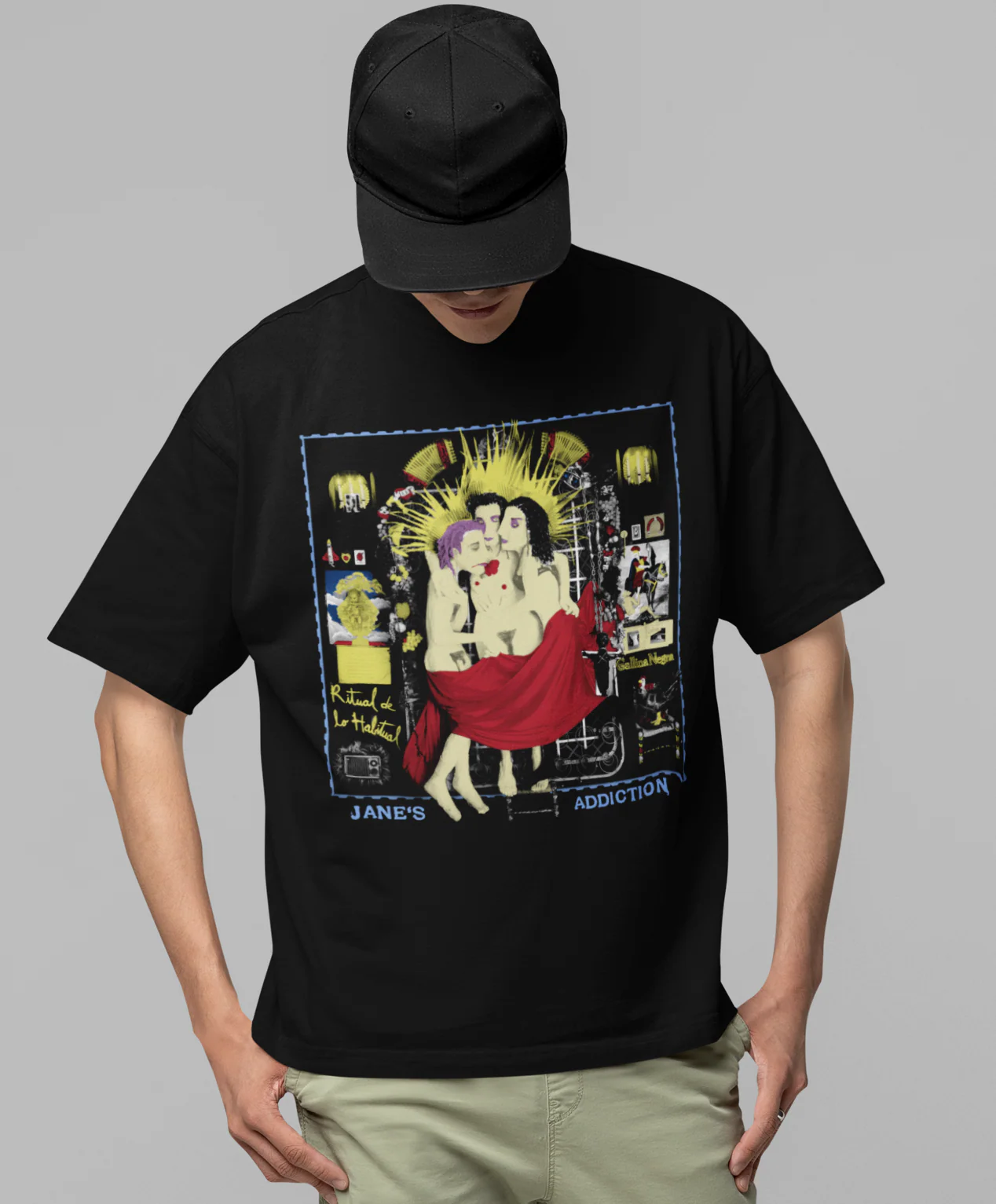 Jane's Addiction - Three Ladies Jumbo Print T-Shirt [Apparel] - Image 3