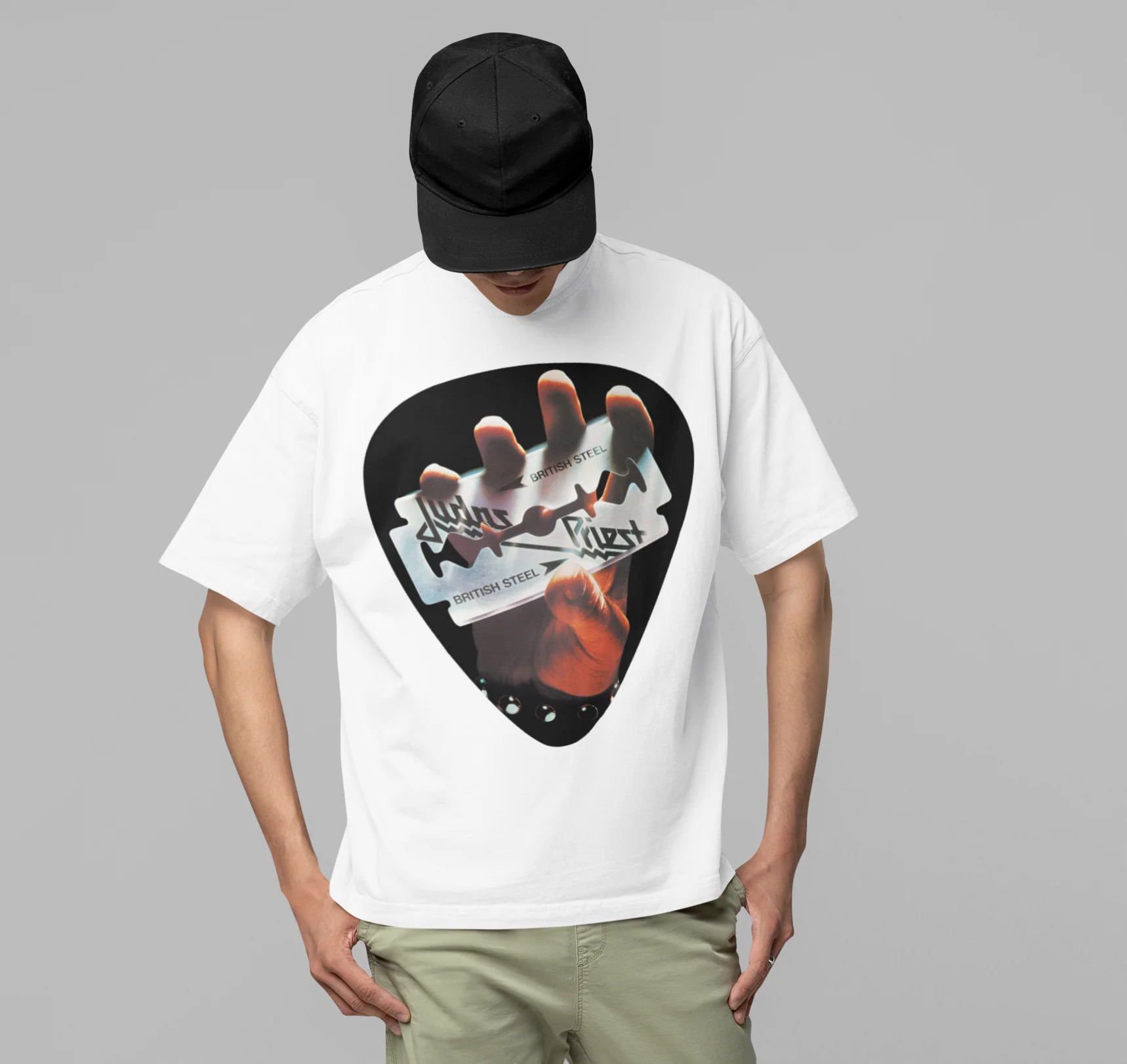Judas Priest - British Steel Jumbo Print T-Shirt [Apparel] - Image 2