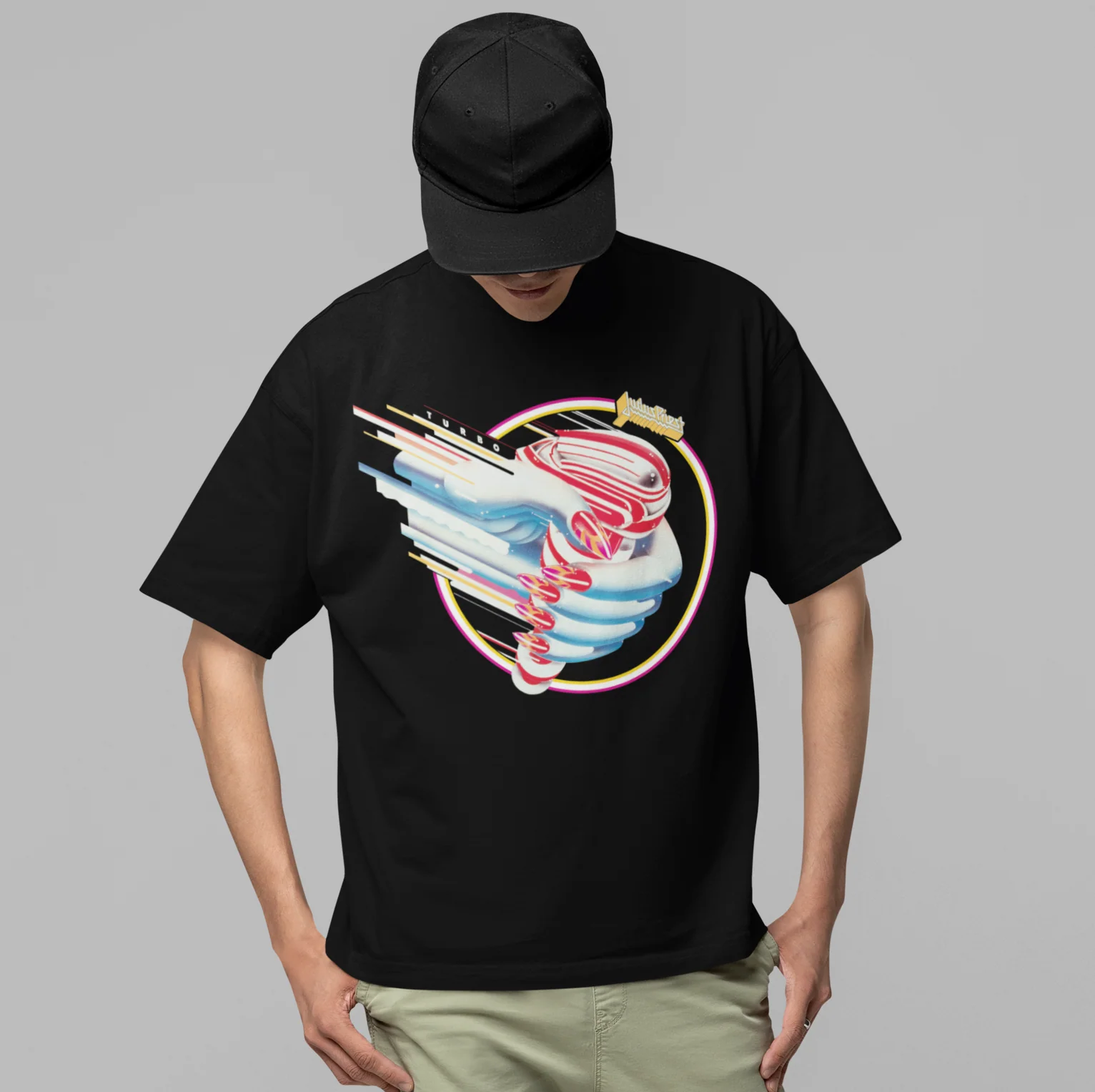 Judas Priest - Turbo Hand Jumbo Print T-Shirt [Apparel] - Image 2