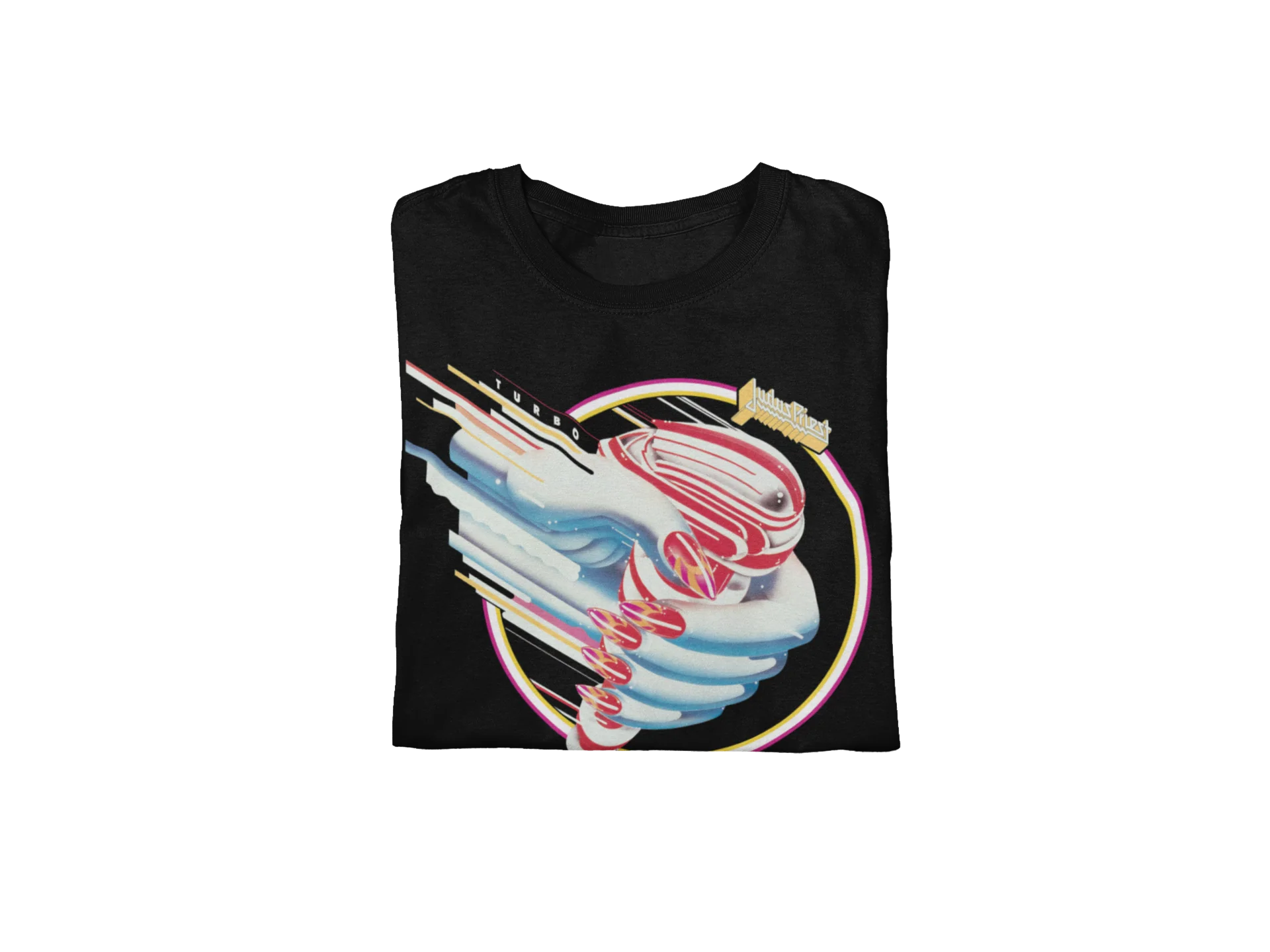 Judas Priest - Turbo Hand Jumbo Print T-Shirt [Apparel] - Image 3