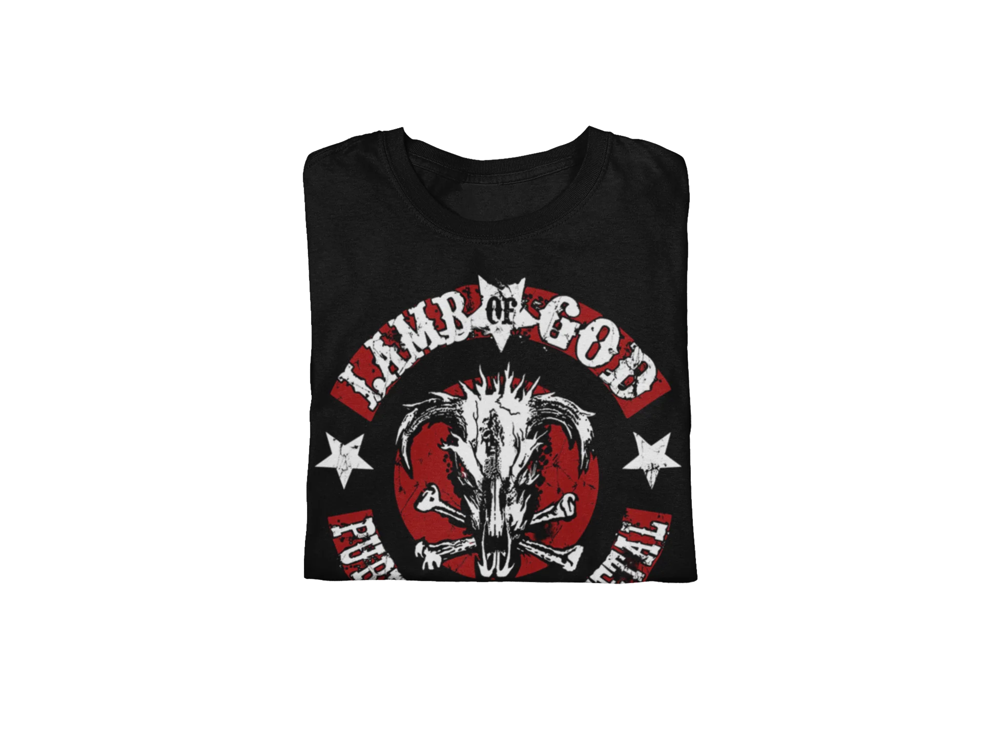 Lamb Of God - Pure American Metal Jumbo Print T-ShirtT-Shirt [Apparel] - Image 3
