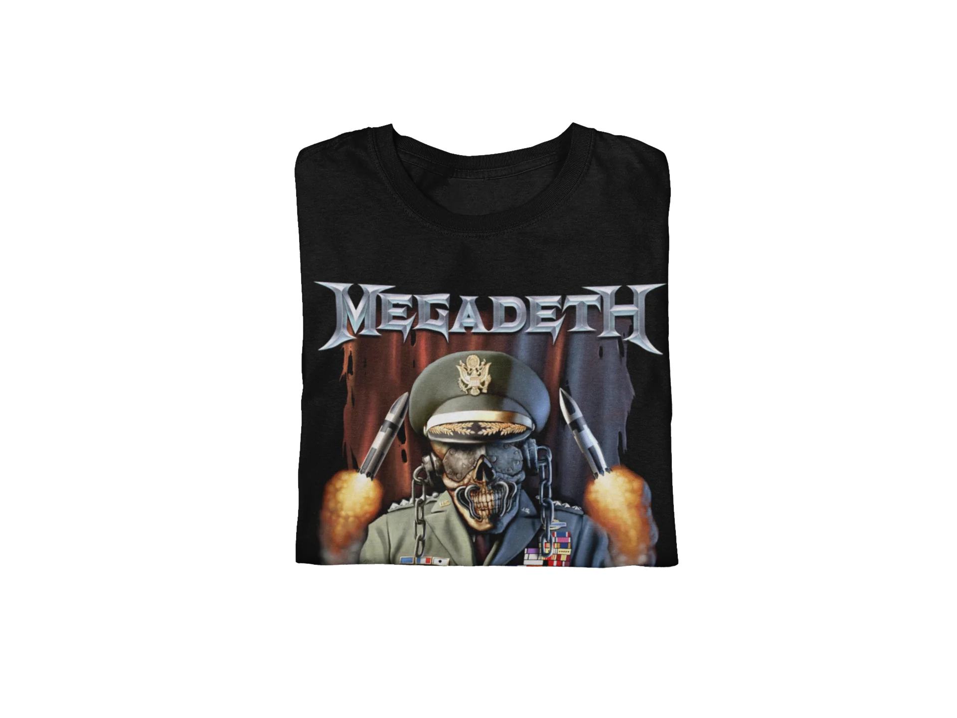 MegaDeth - Rattlehead Vic Jumbo Print T-Shirt [Apparel] - Image 3