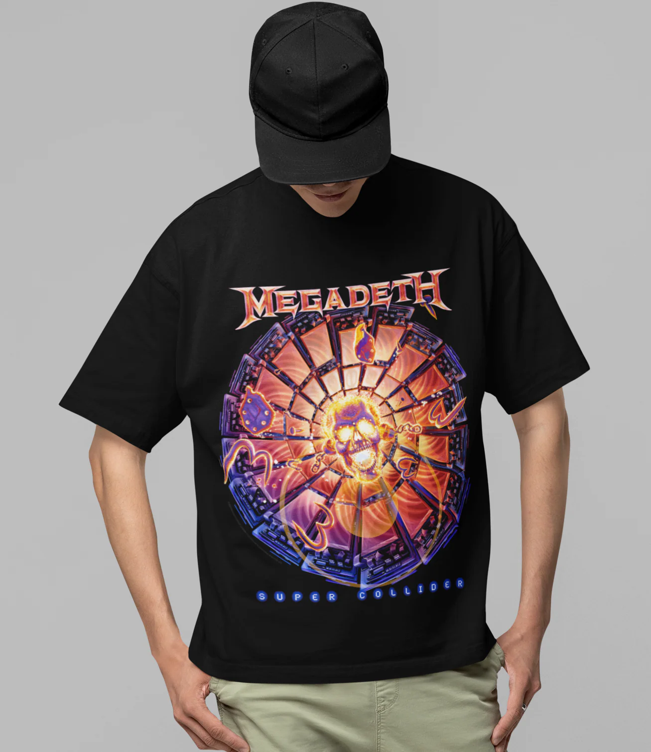Megadeth Super Collider Jumbo Print T-shirt [Apparel] - Image 2