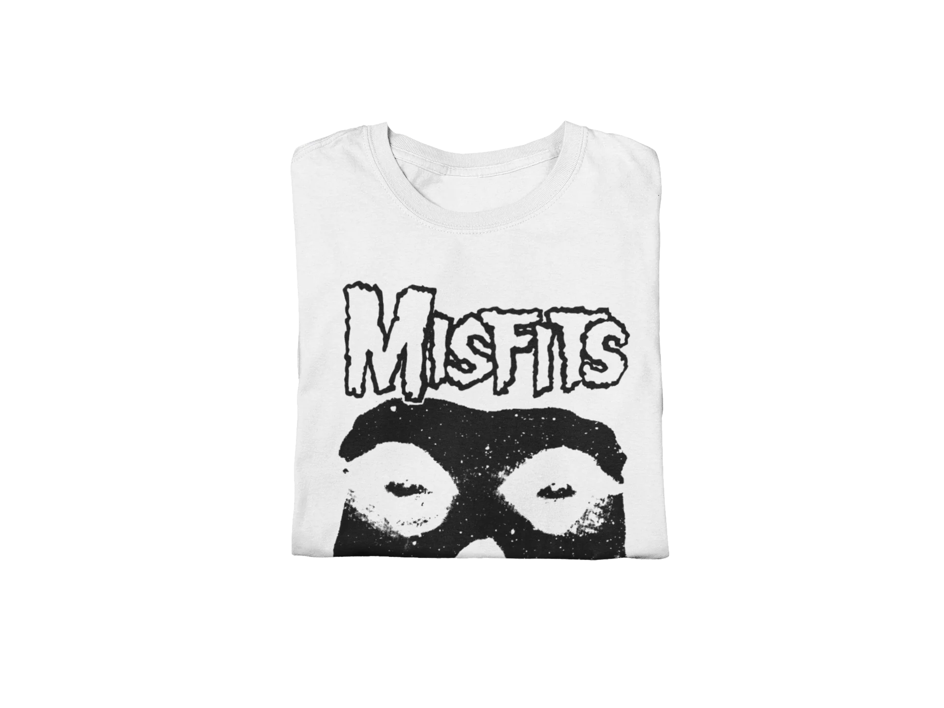Misfits Black Skull Jumbo Print T-shirt [Apparel] - Image 2