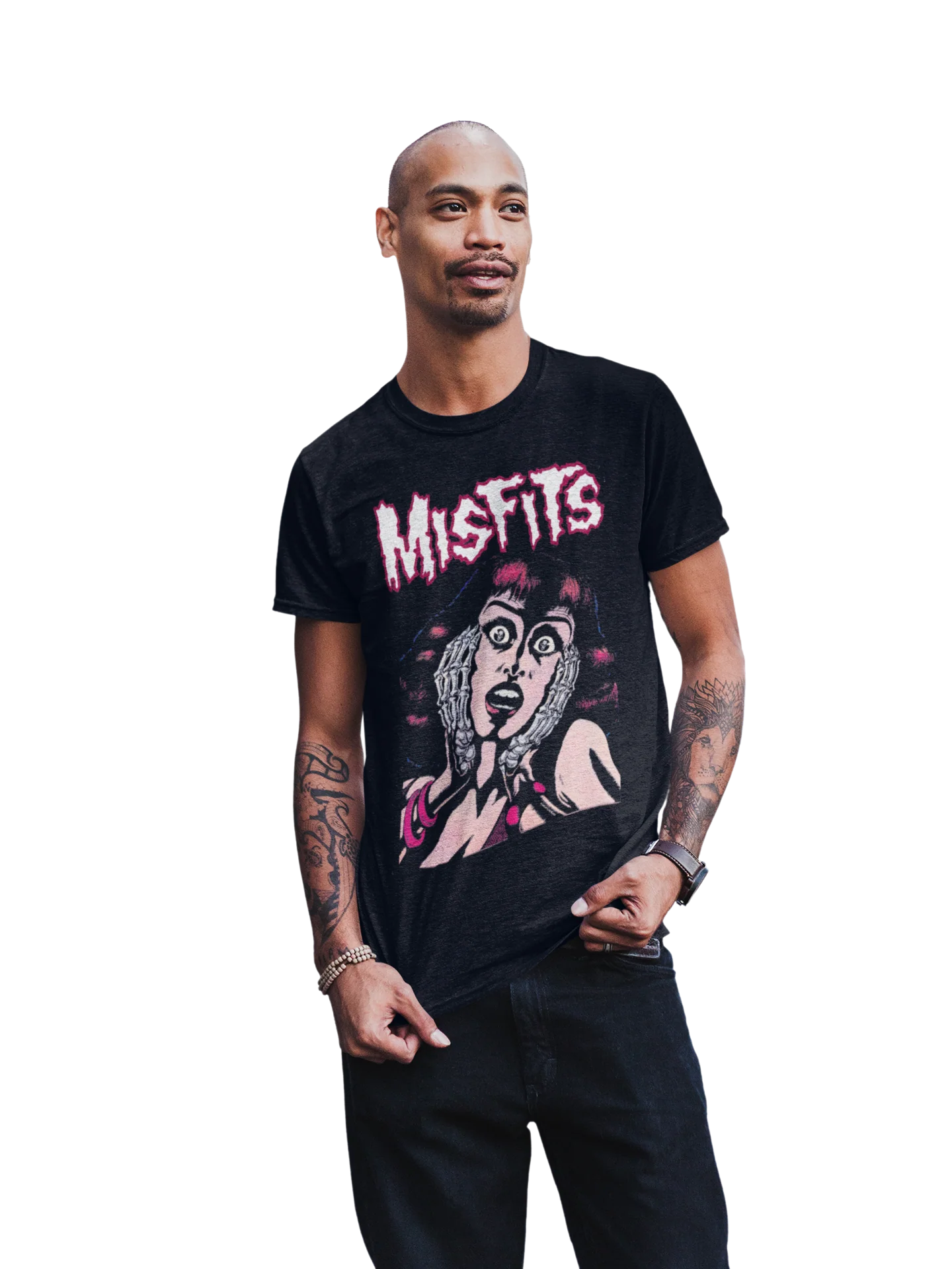 Misfits - Screaming Jumbo Print T-Shirt [Apparel] - Image 2