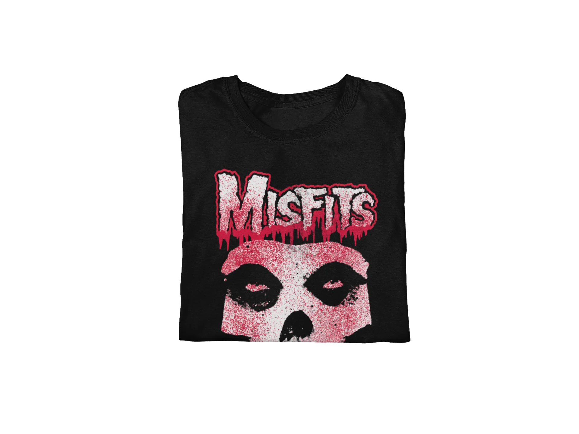 Misfits Tagged Skull Jumbo Print T-shirt [Apparel] - Image 3
