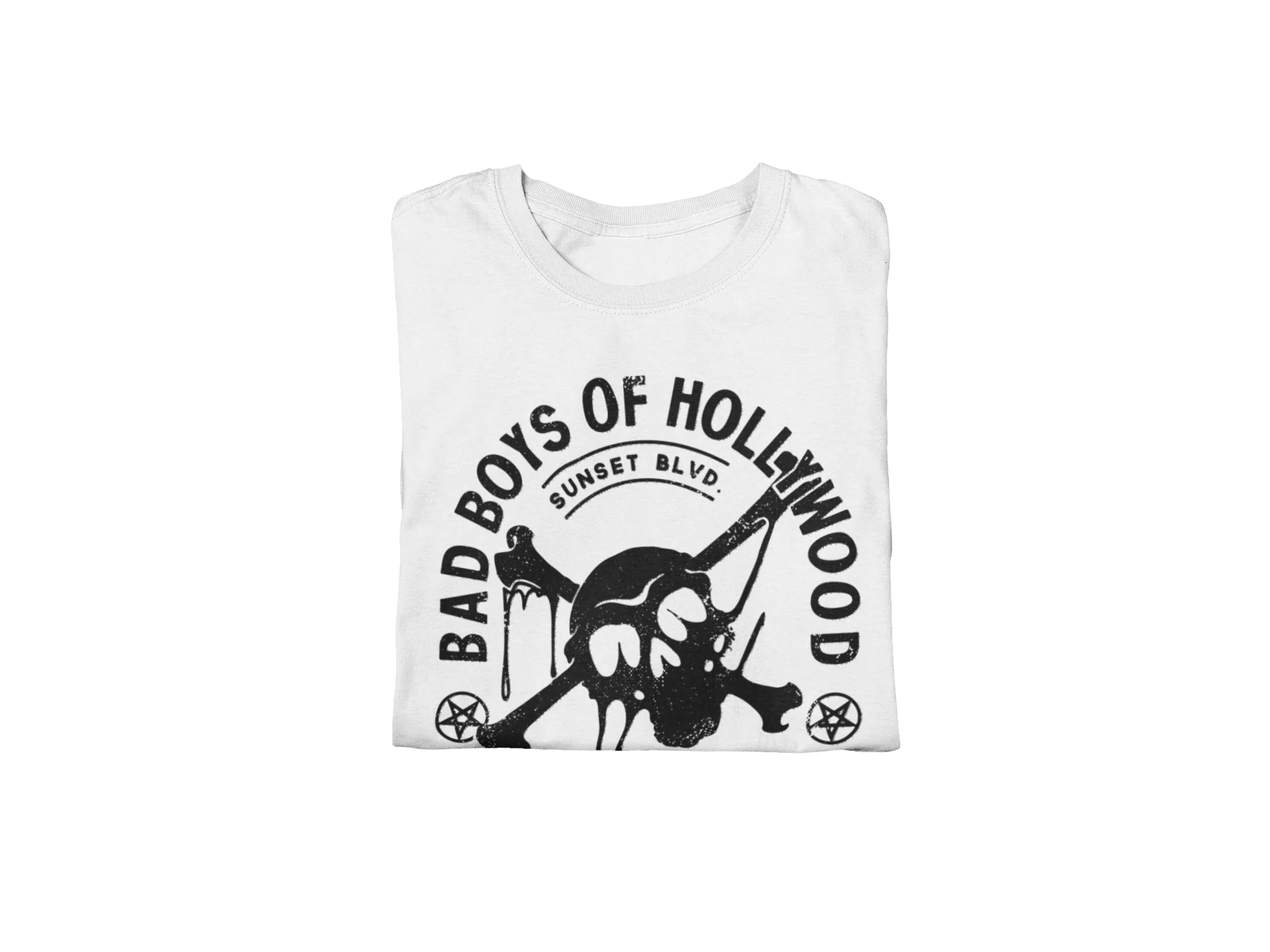 Motley Crue Bad Boys of Hollywood Jumbo Print T-shirt [Apparel] - Image 3